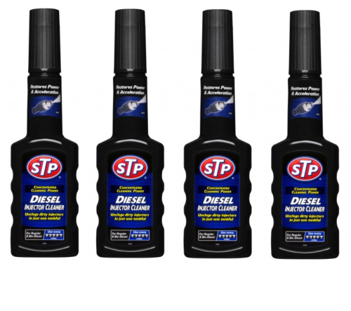 4x STP 200ml Diesel Injector Cleaner Fuel System Cleaner Additive Restore Power - Image 2