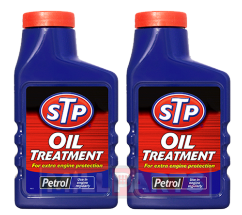 2 X STP Oil Treatment Additive For Petrol Engines Engine Protection 300ml