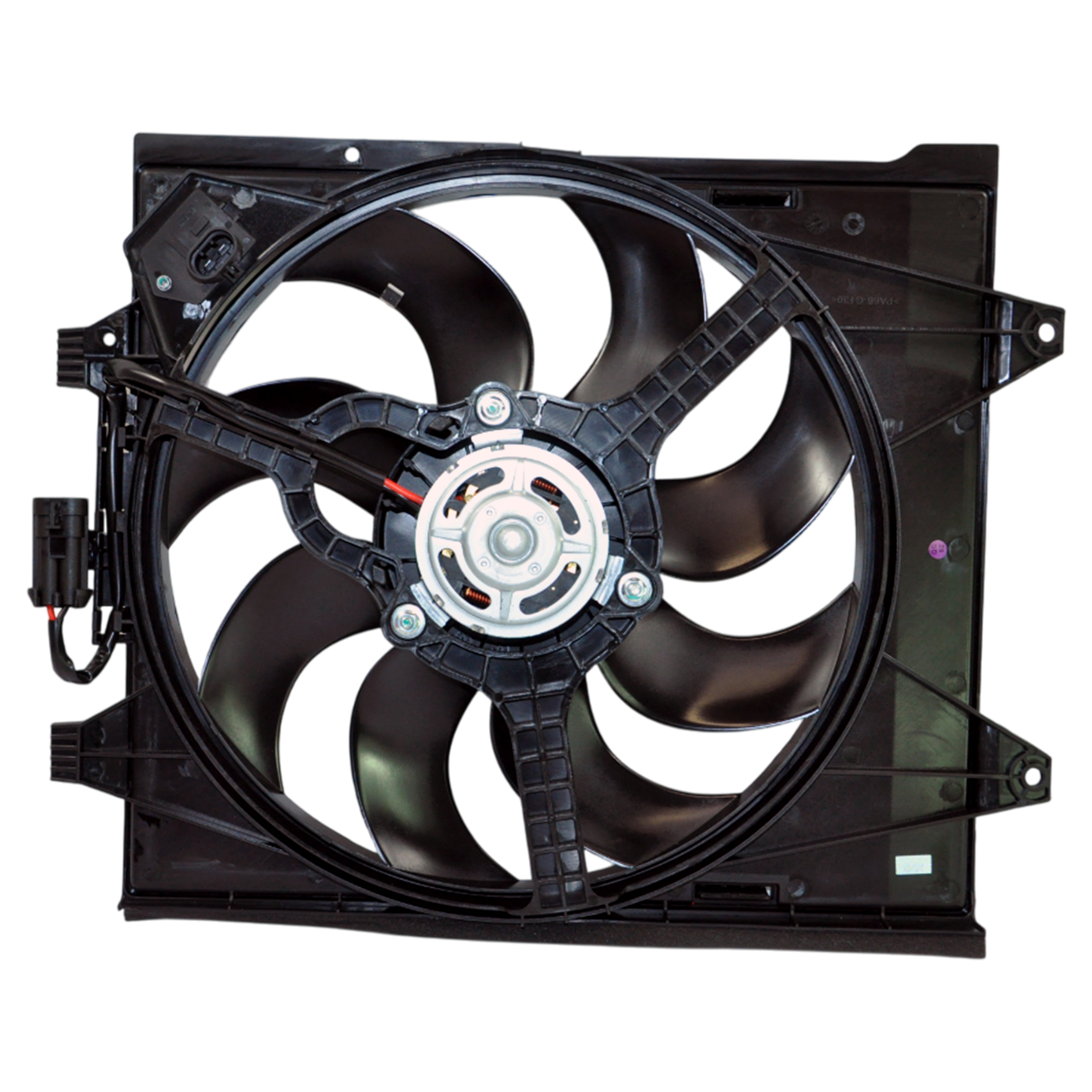 D2P Engine Cooling Radiator Fan Compatible With 2006 - 2019 Vauxhall / Opel Adam, Corsa Replaces 51787116