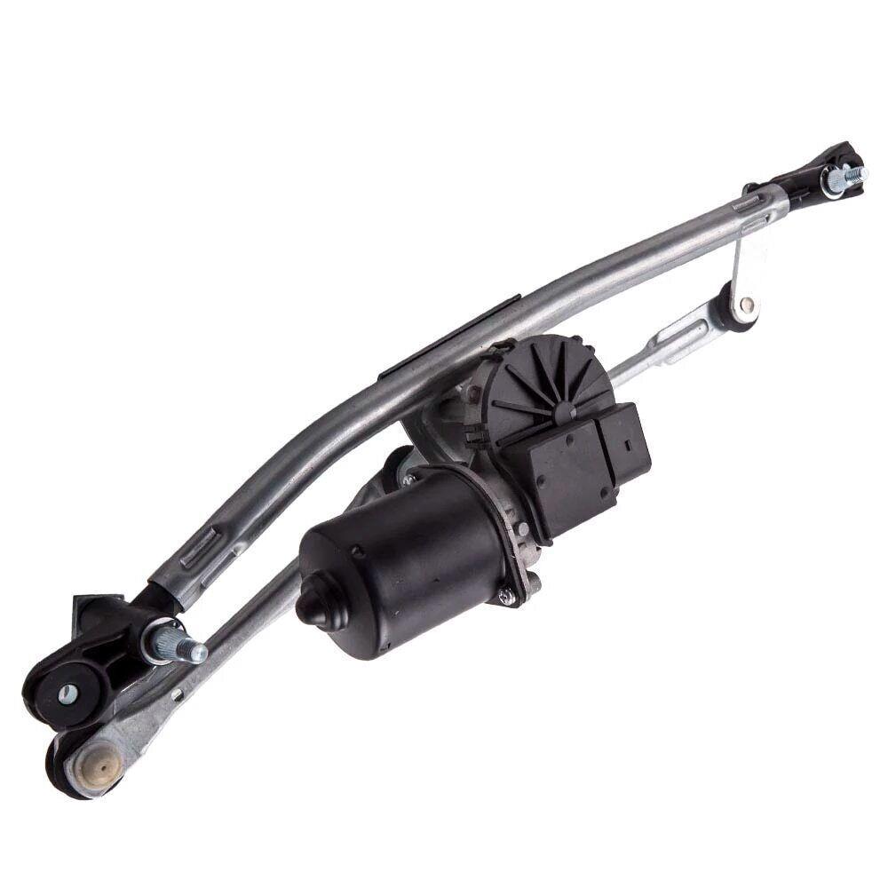 D2P Wiper Linkage With Wiper Motor Replacement Front Compatible With 2007 - 2010 Citroen Nemo, Fiat Fiorino, Qubo, Peugeot Bipper Replaces 1356163080