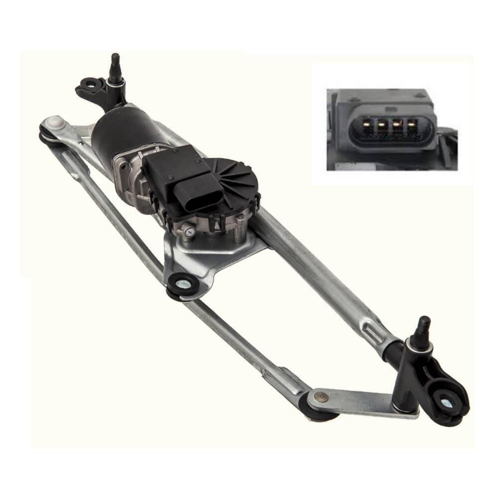 D2P Wiper Linkage With Wiper Motor Replacement Front Compatible With 2007 - 2010 Citroen Nemo, Fiat Fiorino, Qubo, Peugeot Bipper Replaces 1356163080 - Image 5