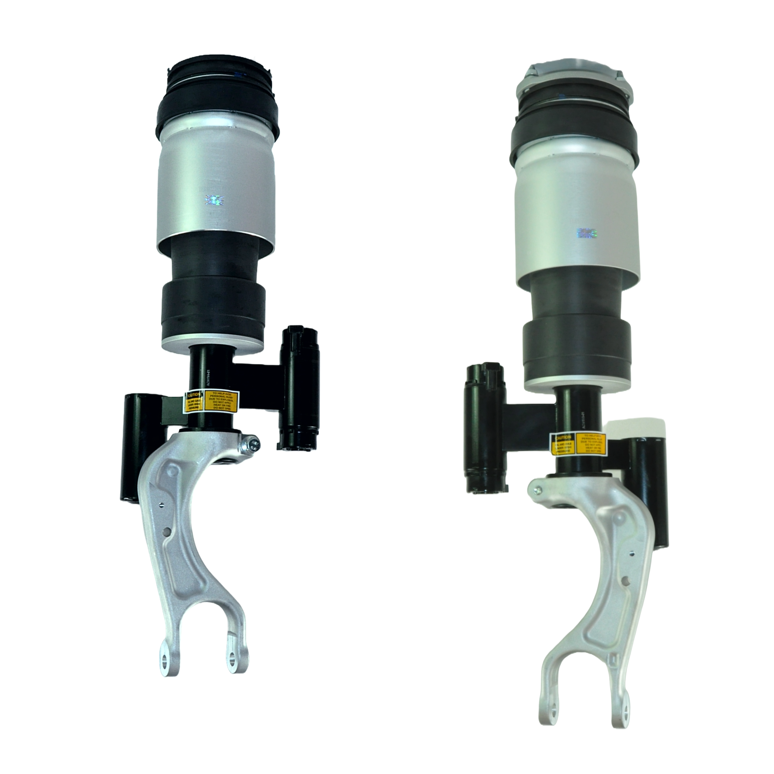 Front Left And Right Air Suspension Shock Struts Pair for Tesla: Model S, Model X