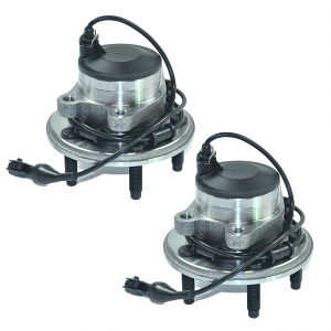 D2P Pair Wheel Bearing Hub Replacement For Front Left & Right Compatible With Nissan Bluebird, Jaguar Xf I Replaces C2C019585