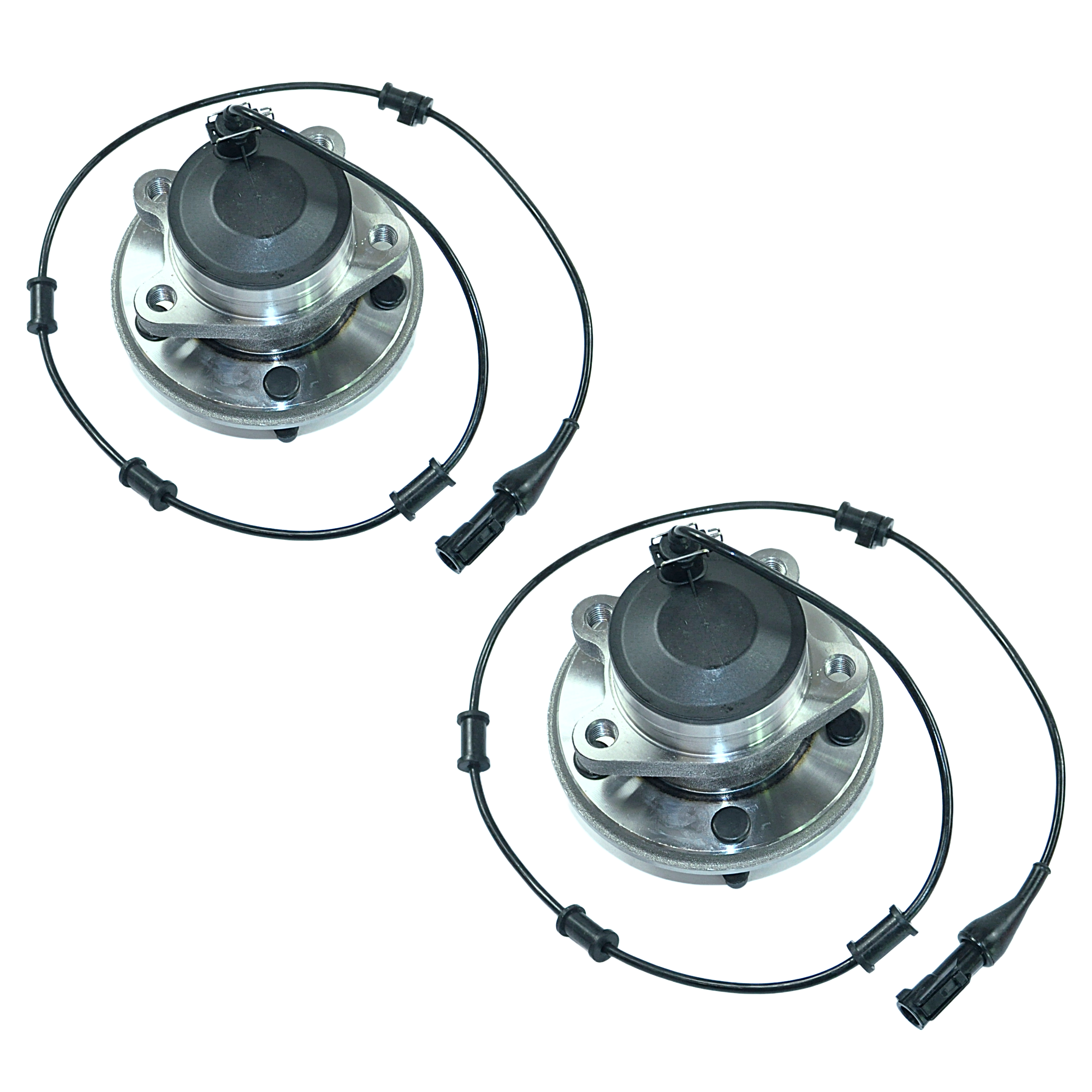 D2P Pair Wheel Bearing Hub Replacement For Front Left & Right Compatible With Nissan Bluebird, Jaguar Xf I Replaces C2C019585 - Image 2