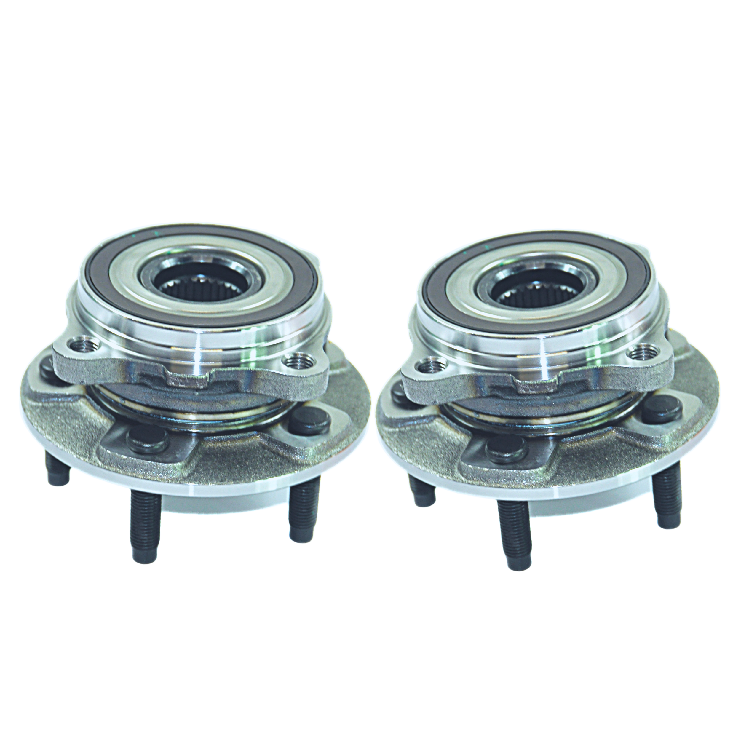 D2P Wheel Bearing Hubs Pair Replacement For Front Left & Right Compatible With 2014 On Jaguar F Type X152 Replaces GX532C300AB