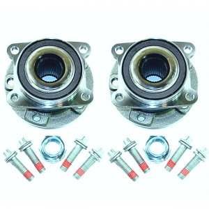 D2P Wheel Bearing Hub Pair Replacement For Rear Left & Right Compatible With 2014 - 2017 Jeep Cherokee KL Chrysler 200 2.4 Petrol Replaces 04779869AA
