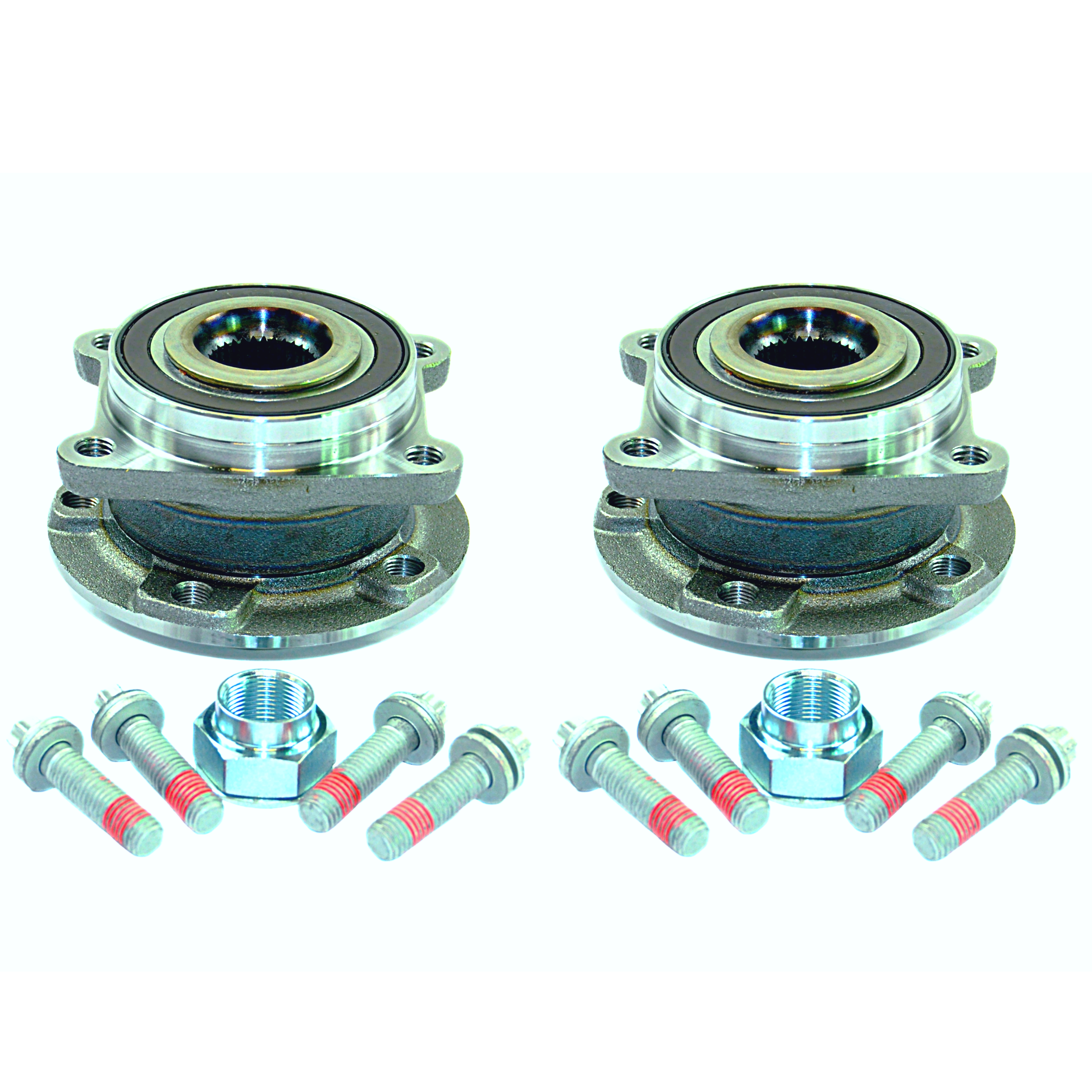 D2P Wheel Bearing Hub Pair Replacement For Rear Left & Right Compatible With 2014 - 2017 Jeep Cherokee KL Chrysler 200 2.4 Petrol Replaces 04779869AA - Image 2