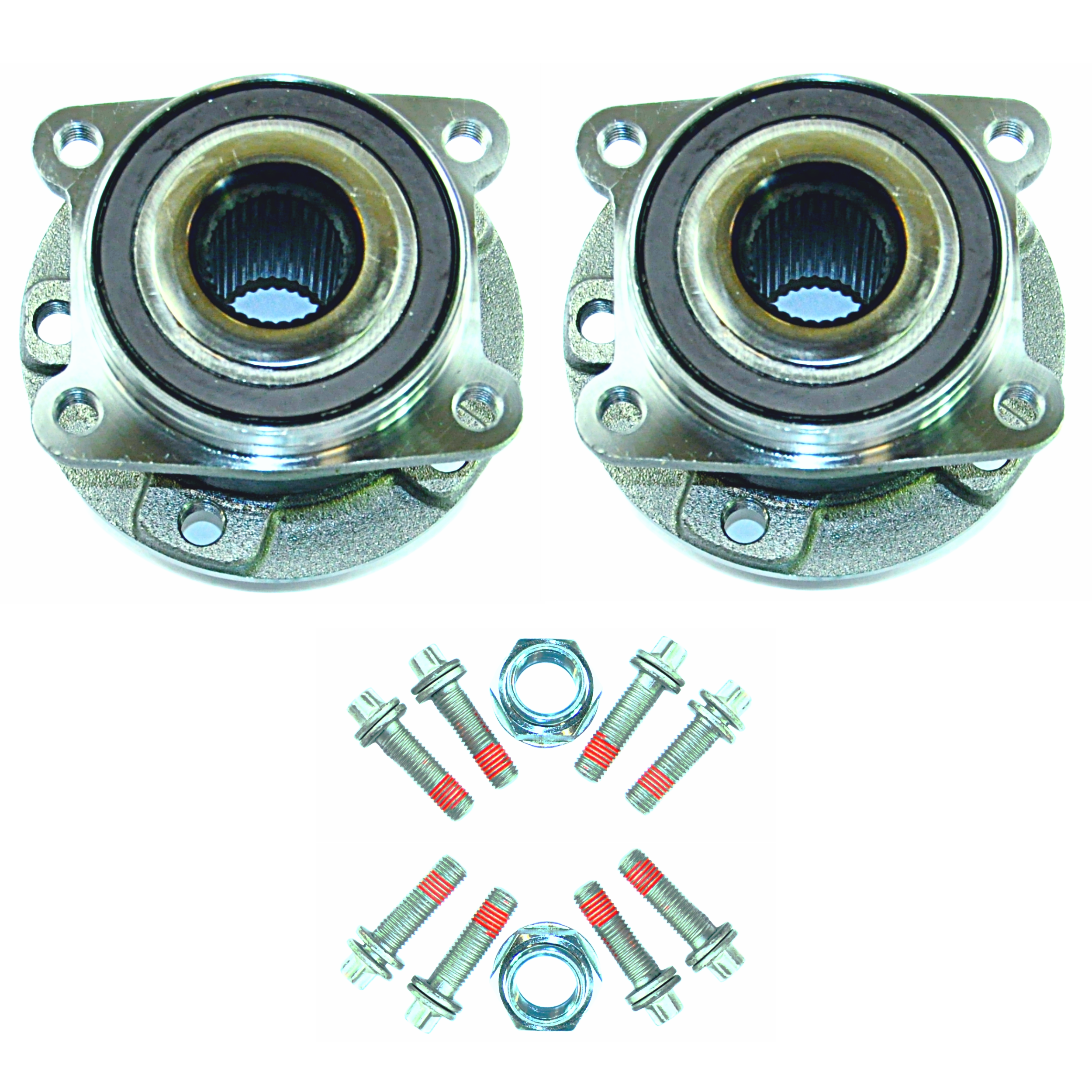 D2P Wheel Bearing Hub Pair Replacement For Rear Left & Right Compatible With 2014 - 2017 Jeep Cherokee KL Chrysler 200 2.4 Petrol Replaces 04779869AA - Image 4