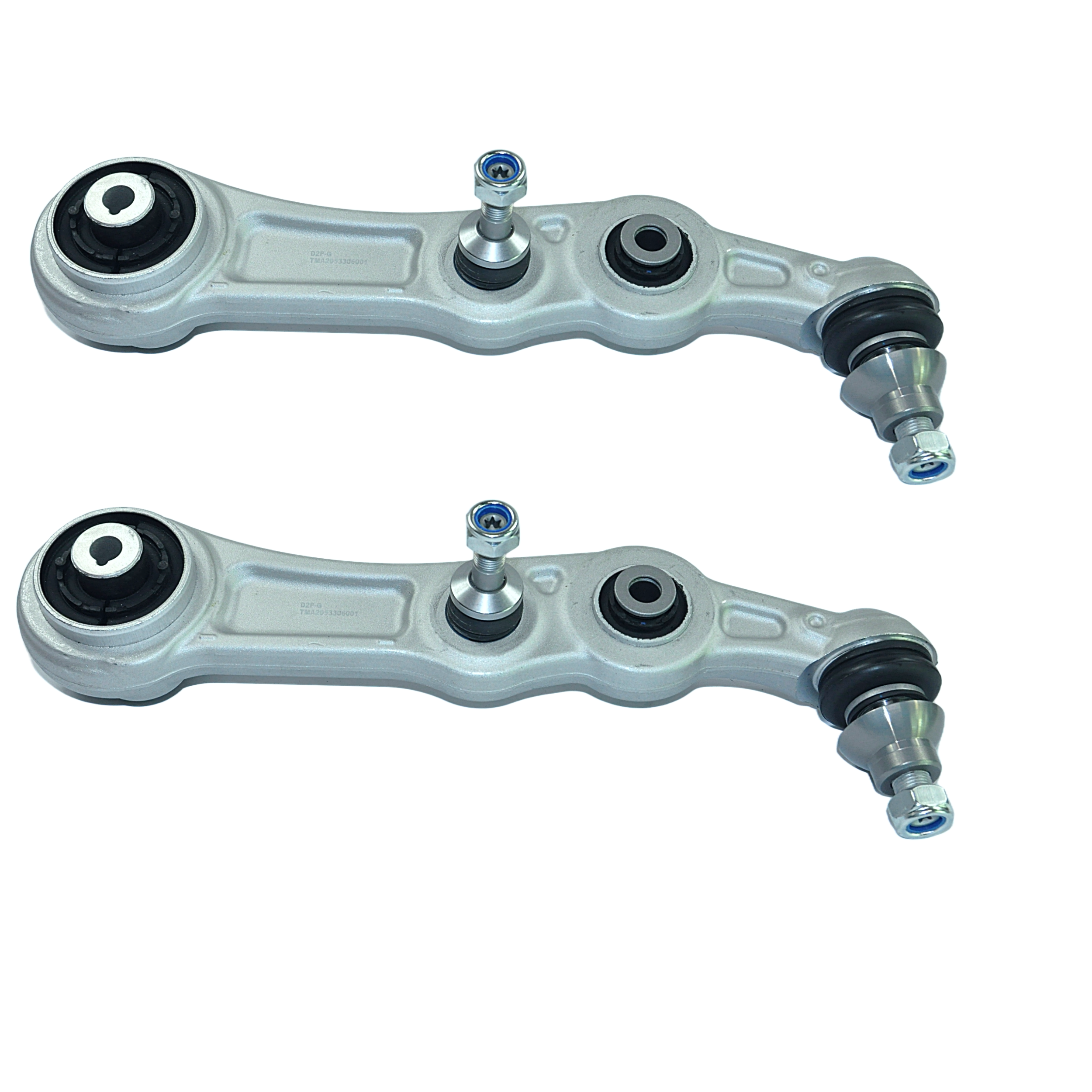 D2P Suspension Wishbone Control Arm Replacement For Front Left & Right Compatible With 2013 - 2019 Mercedes C-class, Cls, E-class Replaces A2053306001 - Image 2