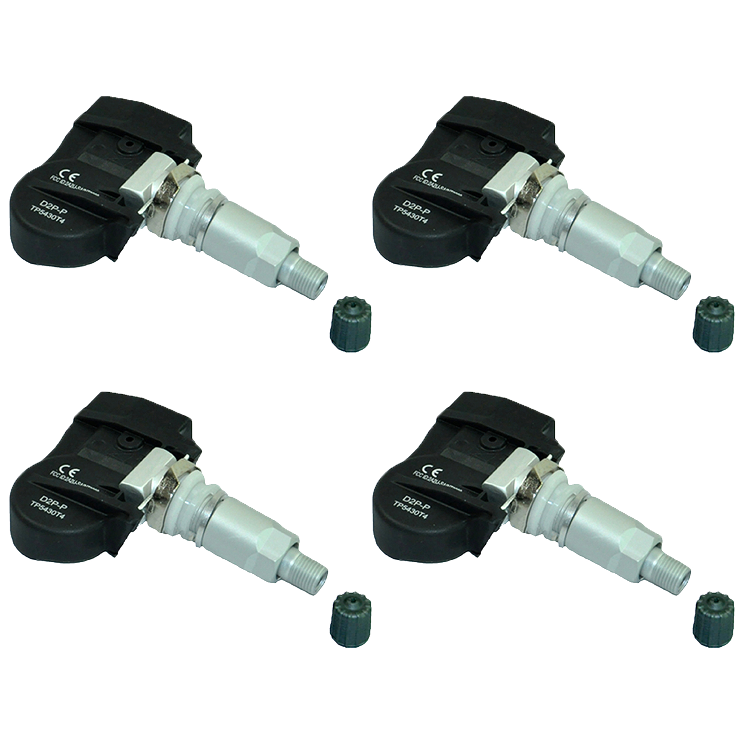 4pcs TPMS Tyre Sensor for Citroen: C4, C5, C6, C8, Fiat: Ulysse, Lancia: Phedra, Peugeot