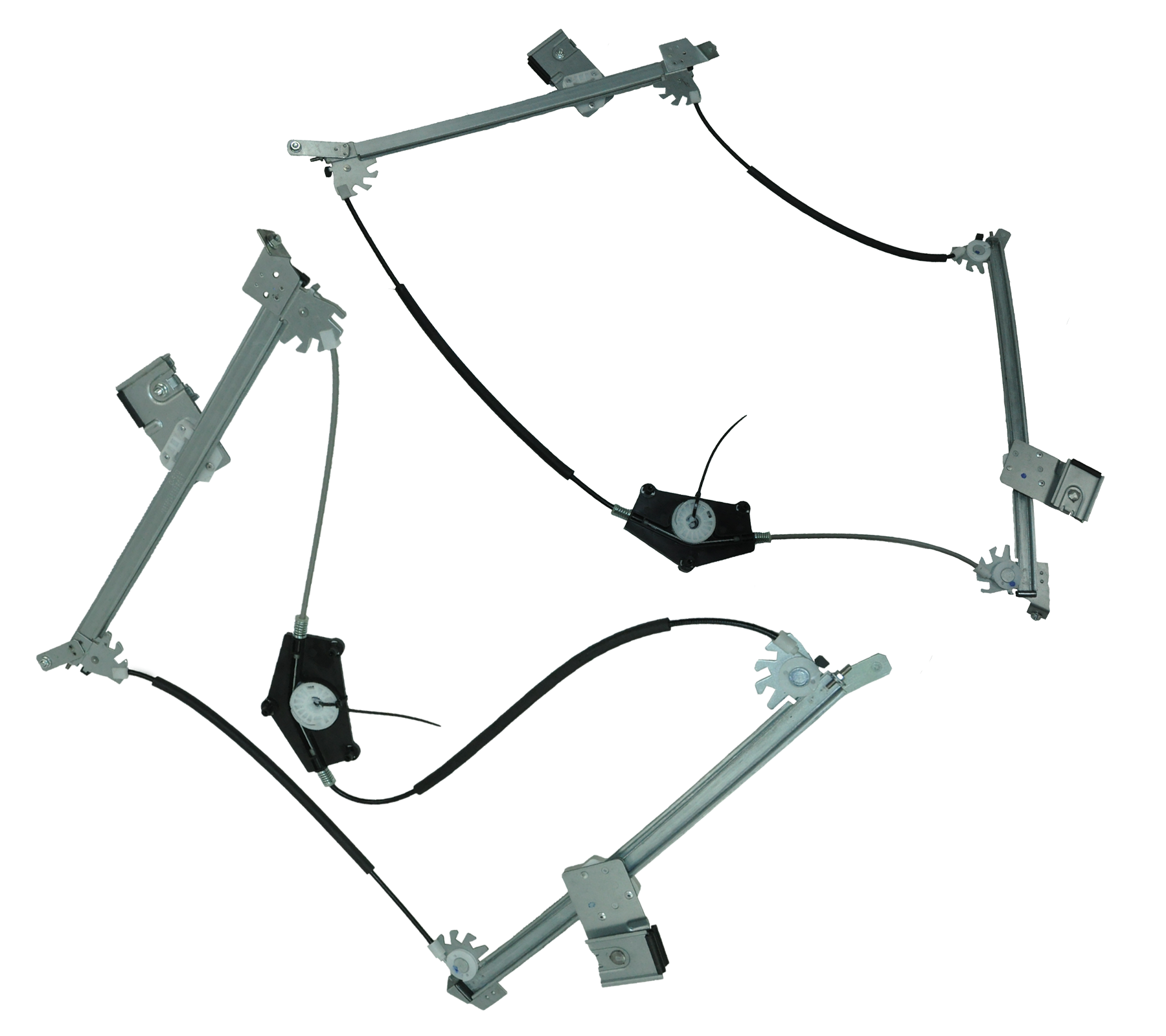 Front Window Regulator Left & Right (Pair) For Porsche: 911.0, Boxster, Cayman - Image 2