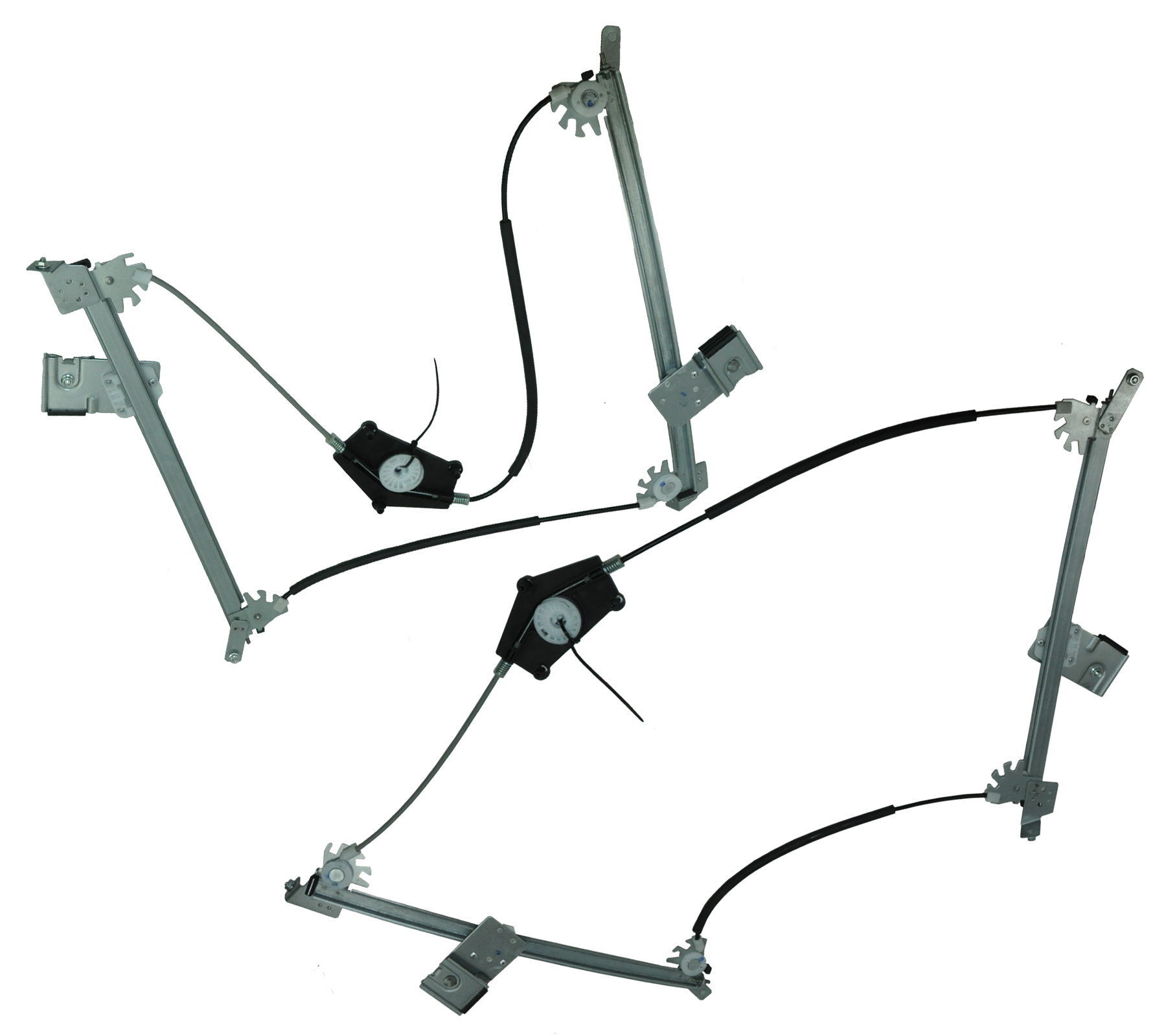 Front Window Regulator Left & Right (Pair) For Porsche: 911.0, Boxster, Cayman - Image 5