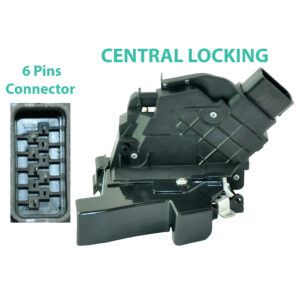 D2P Door Lock Central Locking Actuator Replacement Front Left Compatible With 2006 - 2012 Volvo C30, C70, S40 Replaces 31253657