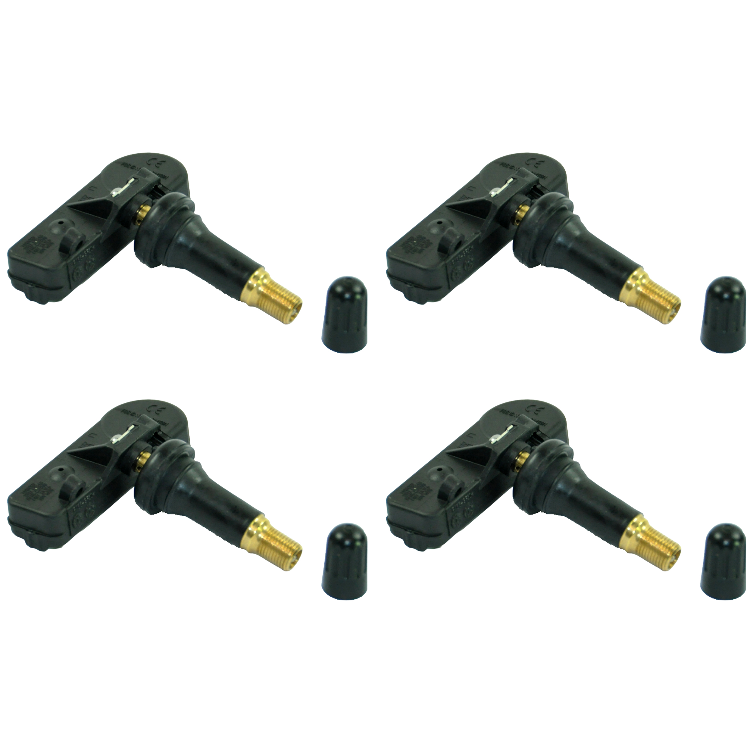 D2P 4 Pcs Of Tyre Pressure Sensors Tpms Compatible With 2011 - 2020 Audi A3, A4, Skoda Kodiaq, Superb, Vw Crafter Replaces 2N0907251