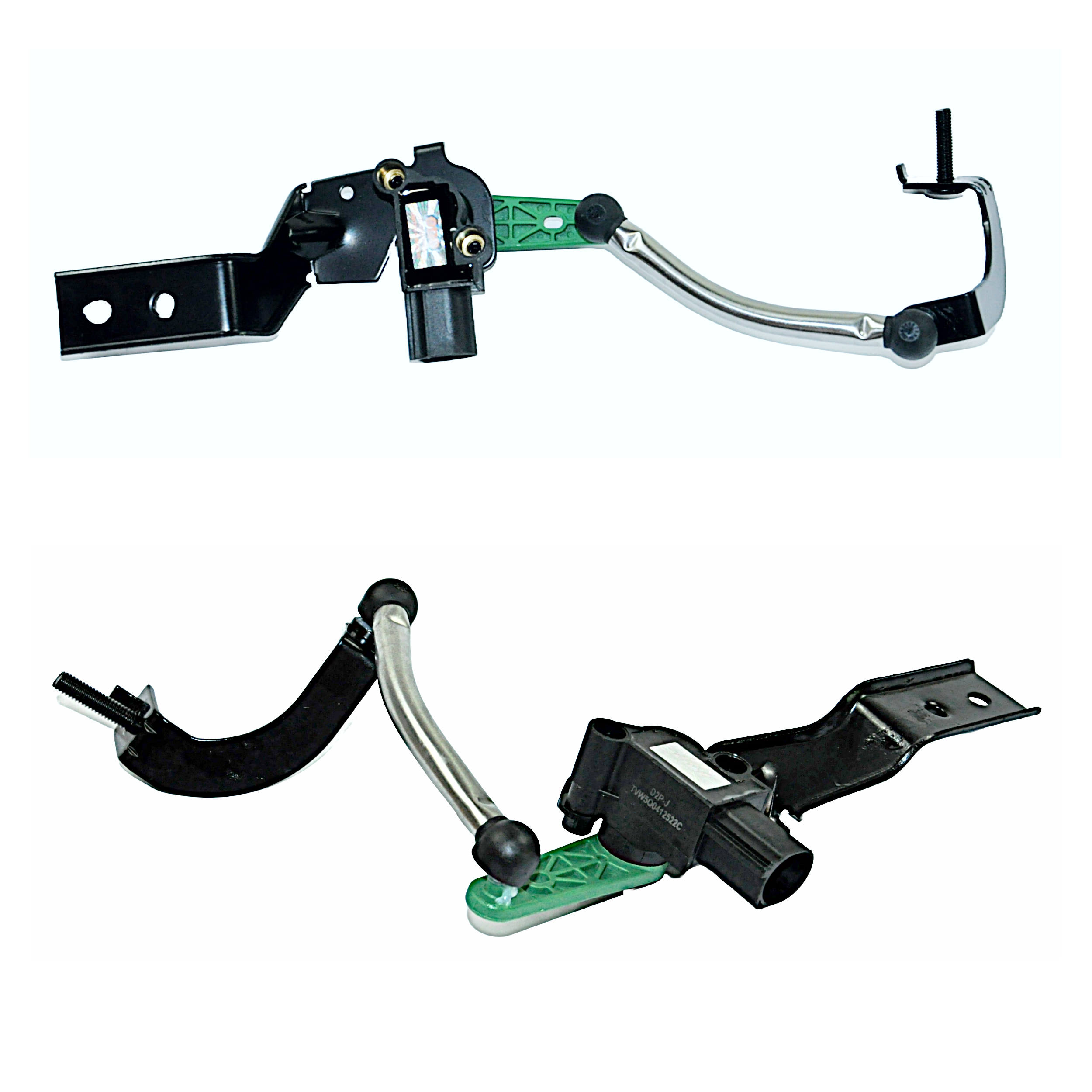 Front Air Suspension Ride Height Level Sensor (Pair) for Audi: A3, Q2, Q3, VW: Arteon, Golf, Passat, Passat All track - Image 2