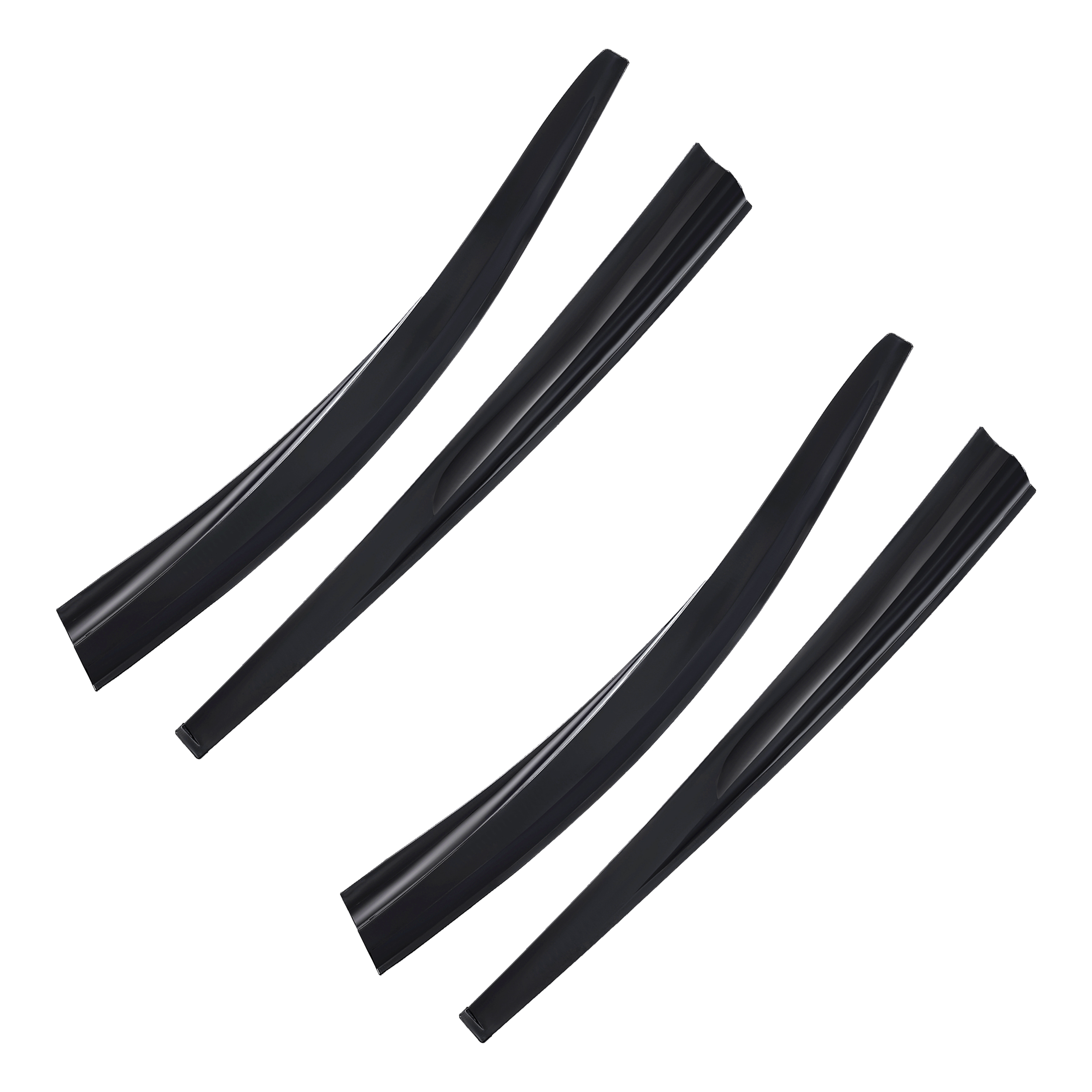 Dacia Sandero Front & Rear Wind Rain Deflectors