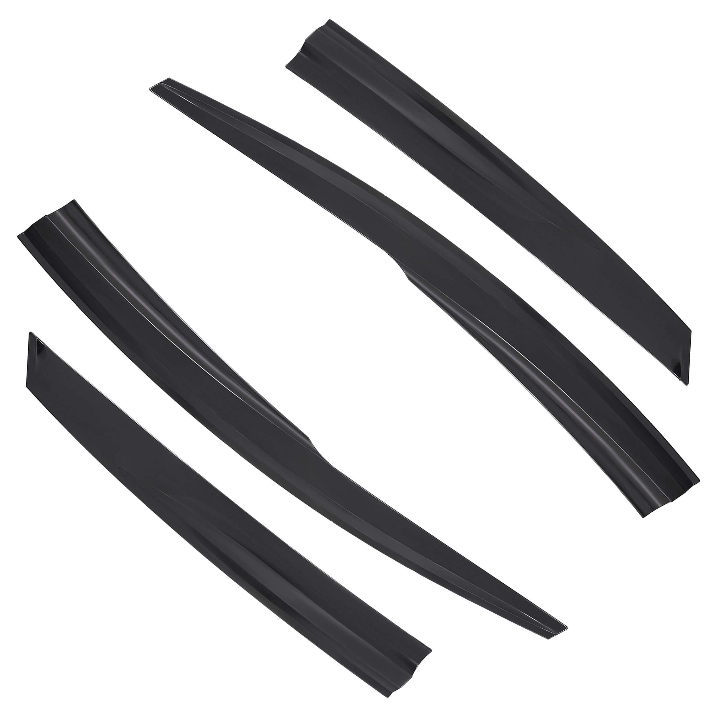 D2P 4Pcs Of Wind Deflectors Replacement Front And Rear Compatible With 2011 Onwards Ford Focus MK3 Replaces 2608200 - Image 4