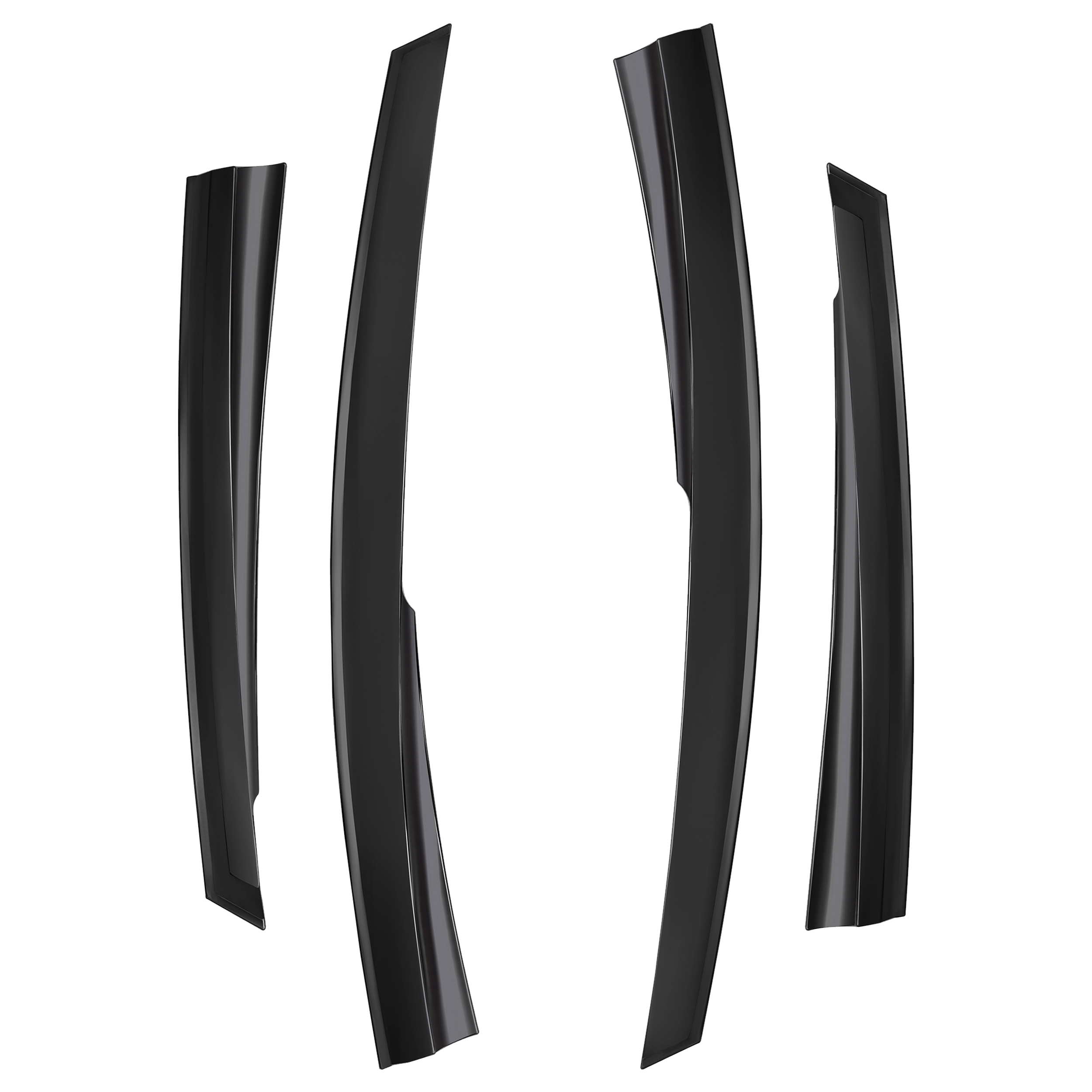 2pcs Of Front Wind Deflectors for Ford: Tourneo Courier - Image 2