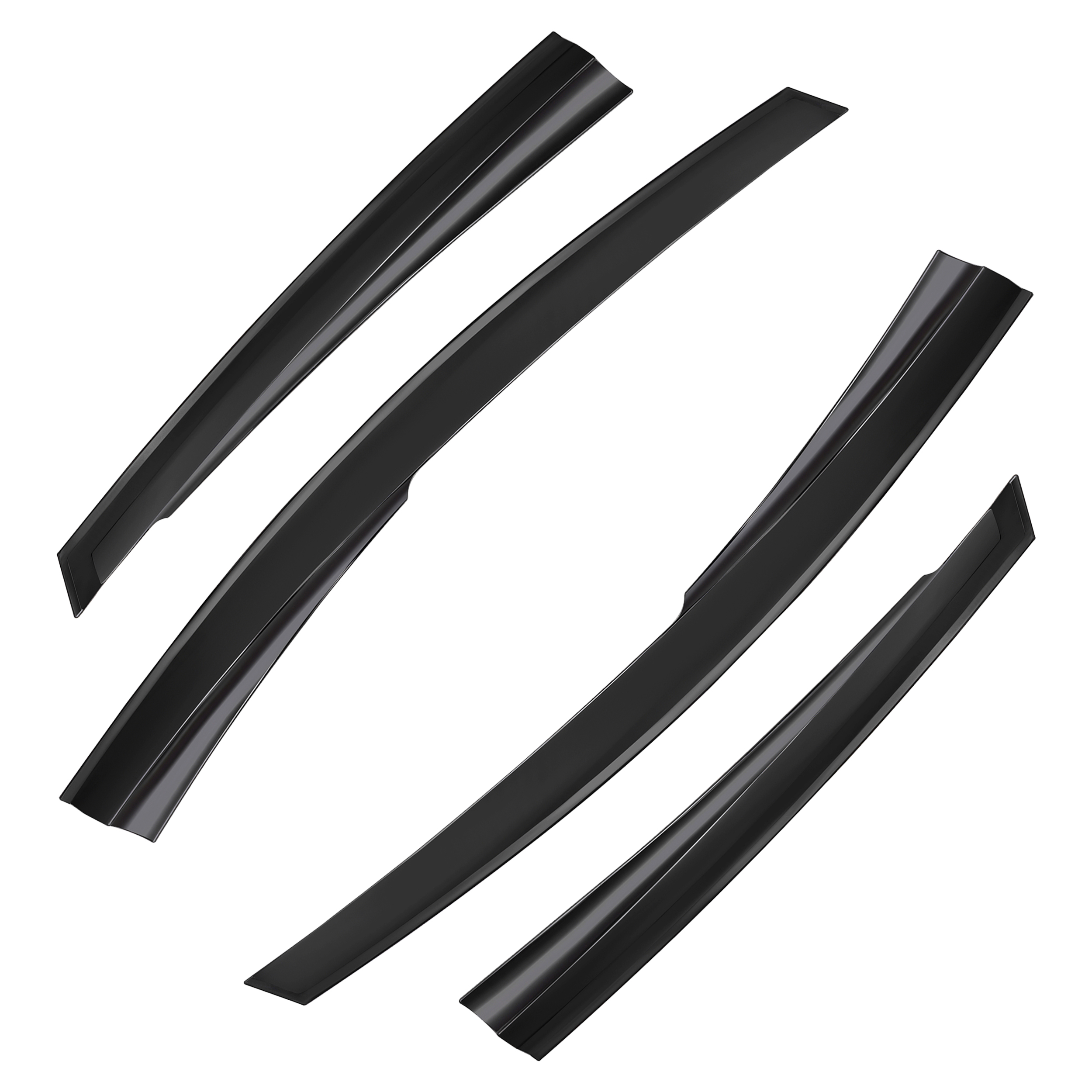 2pcs Of Front Wind Deflectors for Ford: Tourneo Courier - Image 3