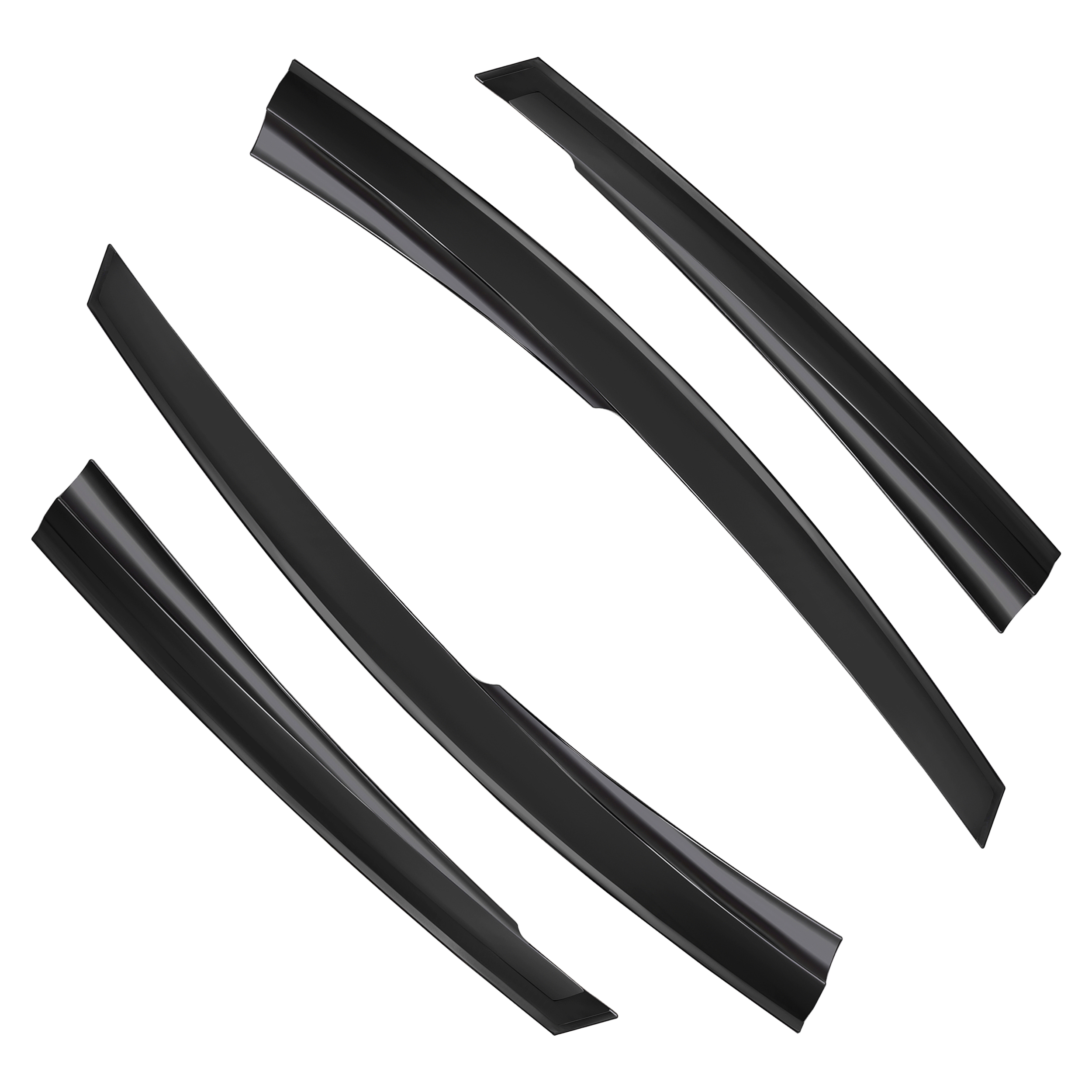 D2P 2pcs Of Wind Deflectors Replacement Front Compatible With 2000 - 2014 Ford Transit FA Van Replaces 2621201 - Image 4