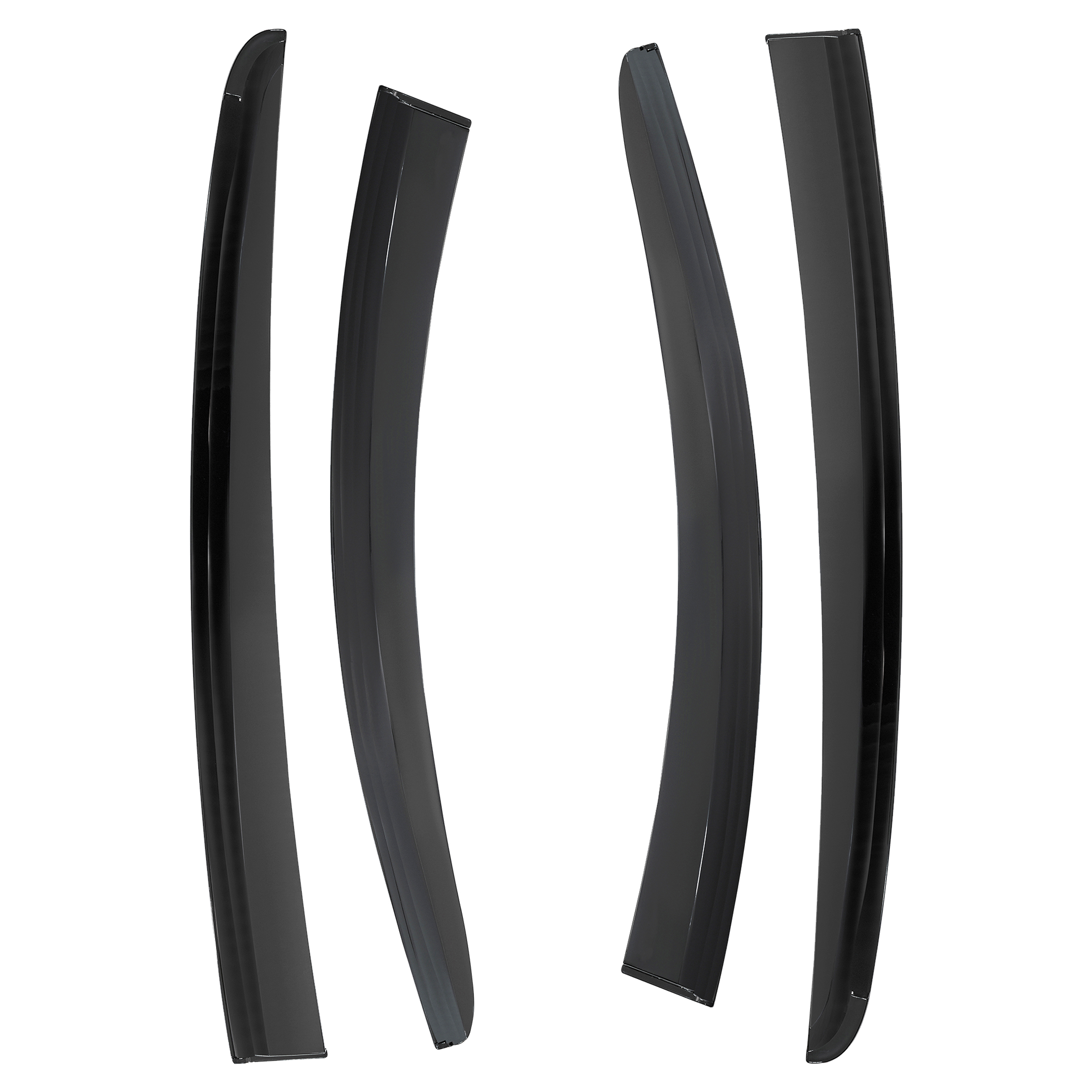 D2P 4pcs Of Wind Deflectors Replacement Front And Rear Compatible With 2018 Onwards Ford Focus 5D, SD HB MK4 Replaces 2631200 - Image 2