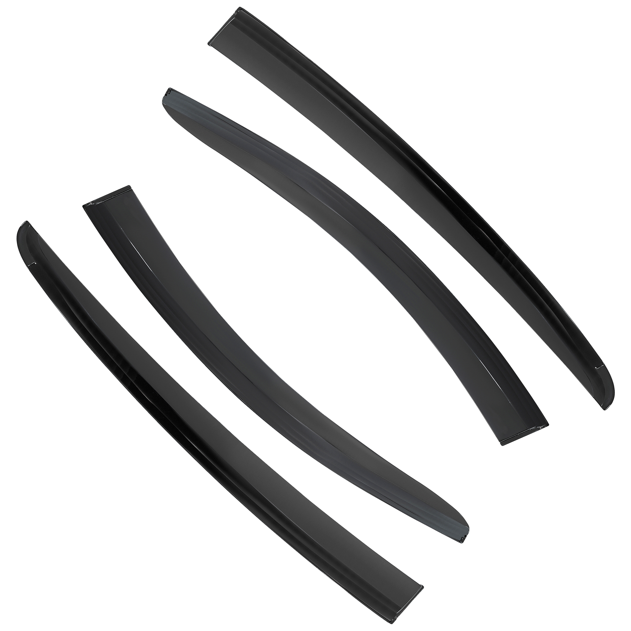 D2P 4pcs Of Wind Deflectors Replacement Front And Rear Compatible With 2018 Onwards Ford Focus 5D, SD HB MK4 Replaces 2631200 - Image 3