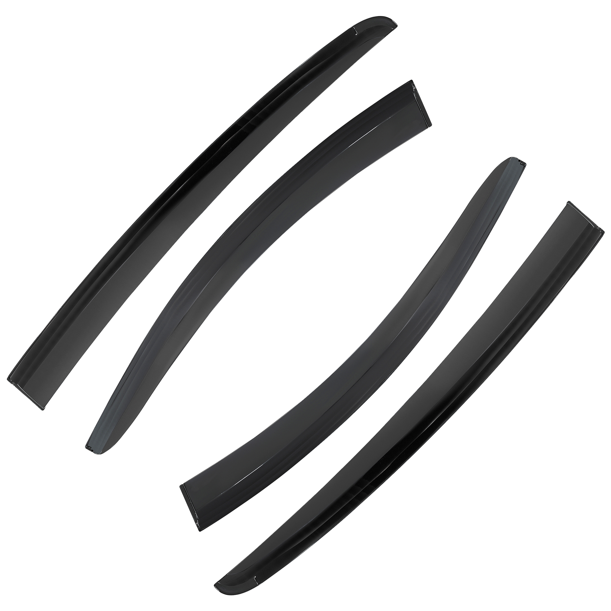 D2P 4pcs Of Wind Deflectors Replacement Front And Rear Compatible With 2018 Onwards Ford Focus 5D, SD HB MK4 Replaces 2631200 - Image 4