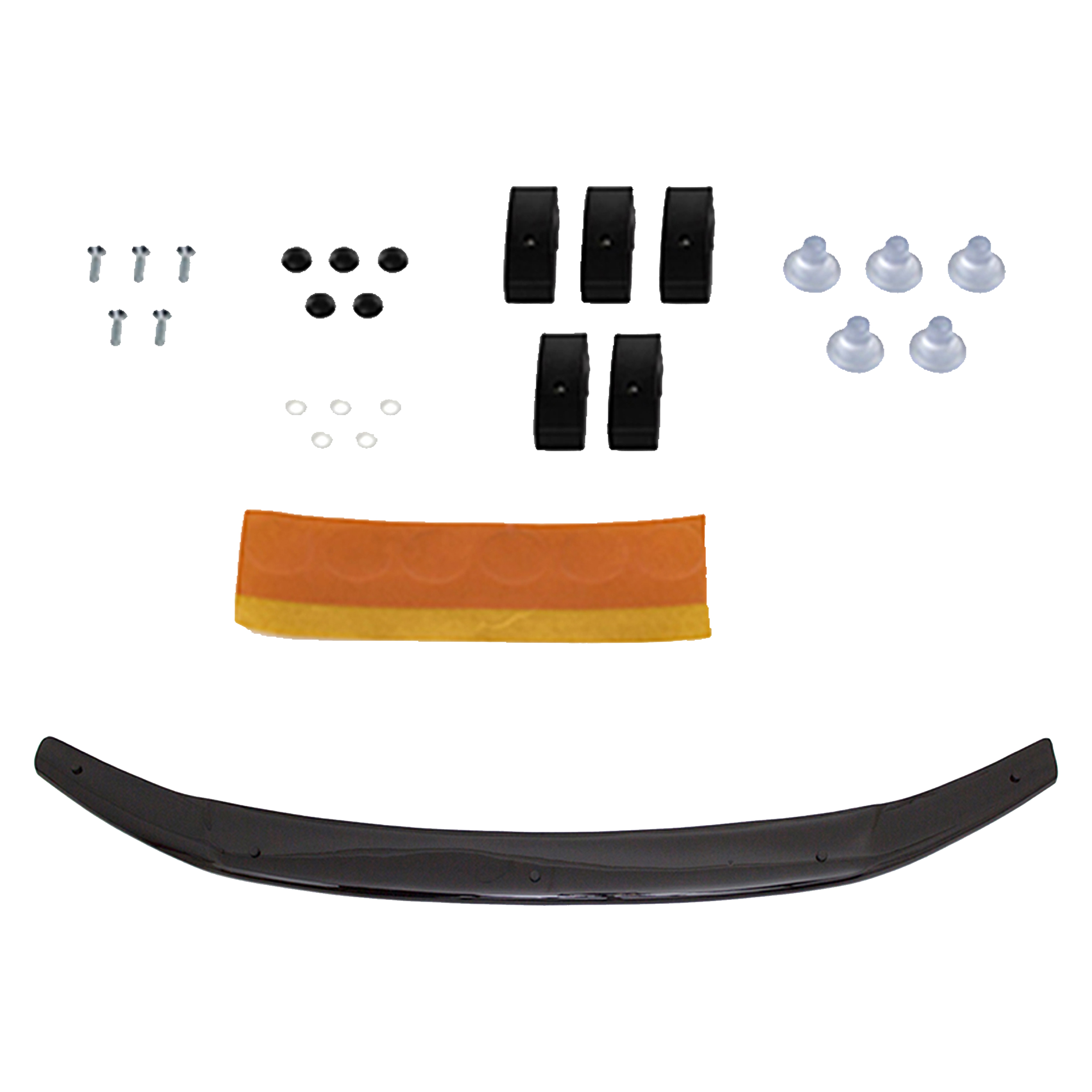 D2P Bonnet Hood Guard Deflector Protector Replacement Front Compatible With 2012 - 2016 Honda Civic IX SD Replaces 3402202 - Image 5