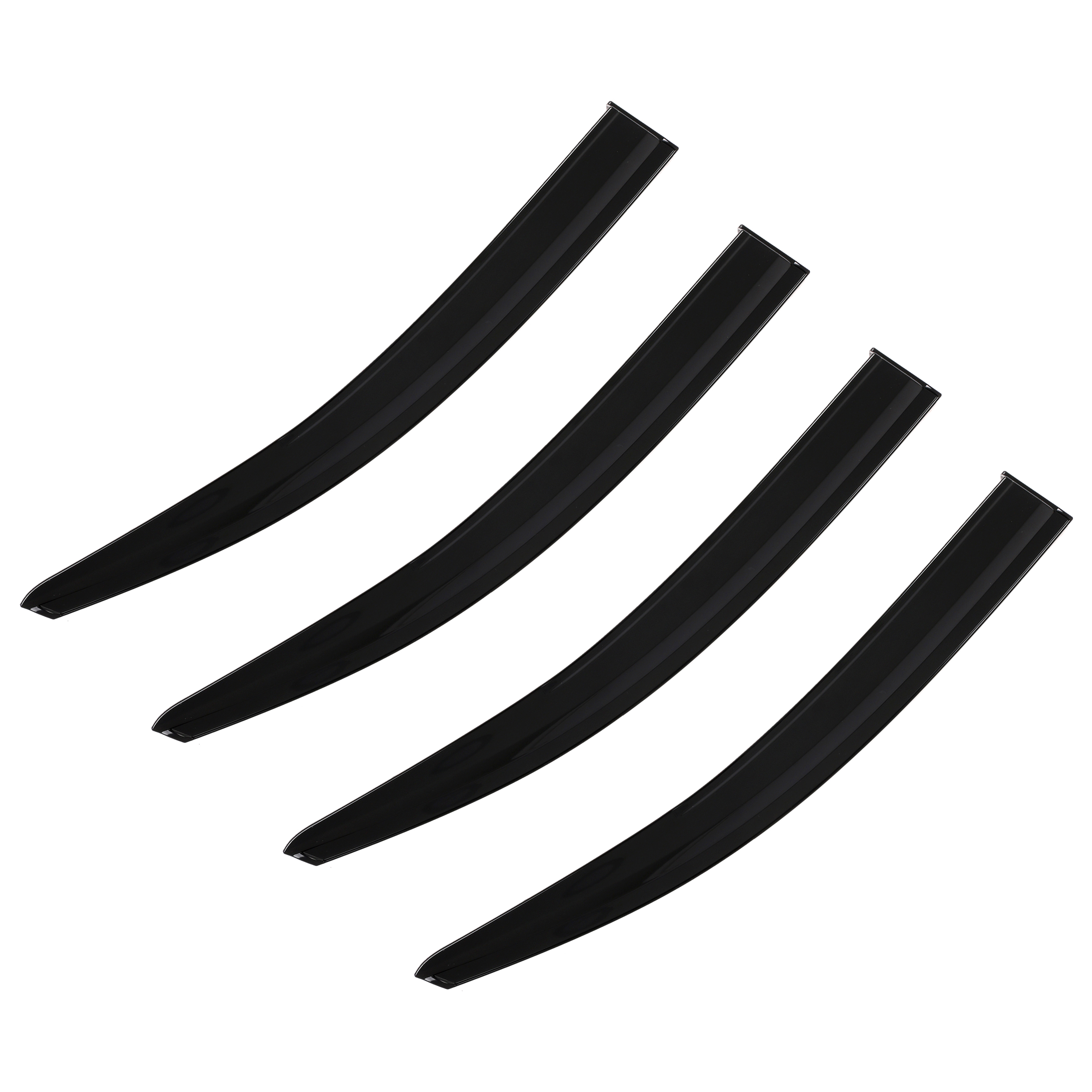 4pcs Of Front & Rear Wind Deflectors for Hyundai: Tucson - Image 3