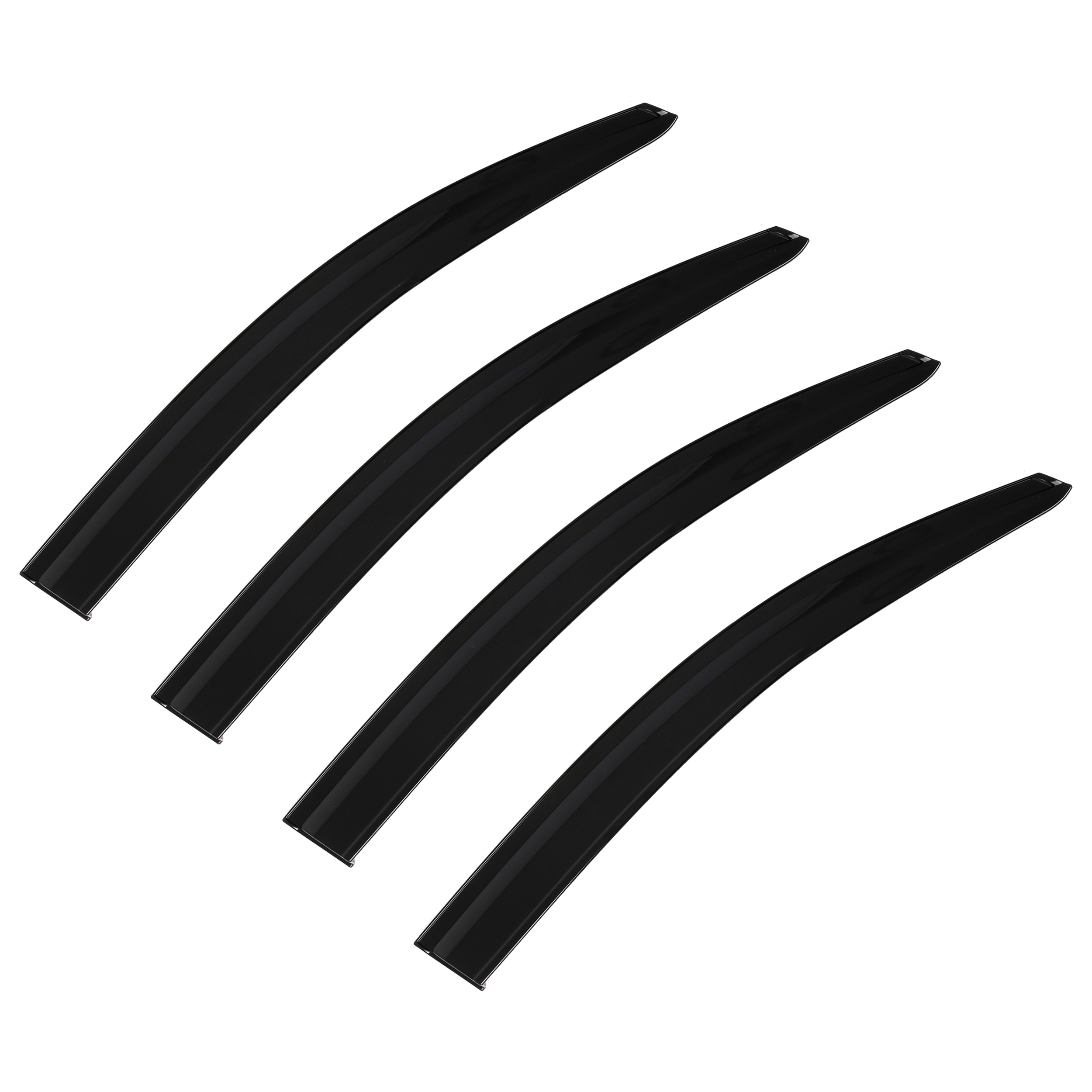 4pcs Of Front & Rear Wind Deflectors for Hyundai: Tucson - Image 4