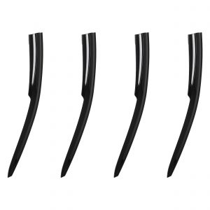 D2P 4pcs Wind Deflectors Replacement Front And Rear Compatible With 2020 Onwards Hyundai i20 MK3 Replaces 3225200