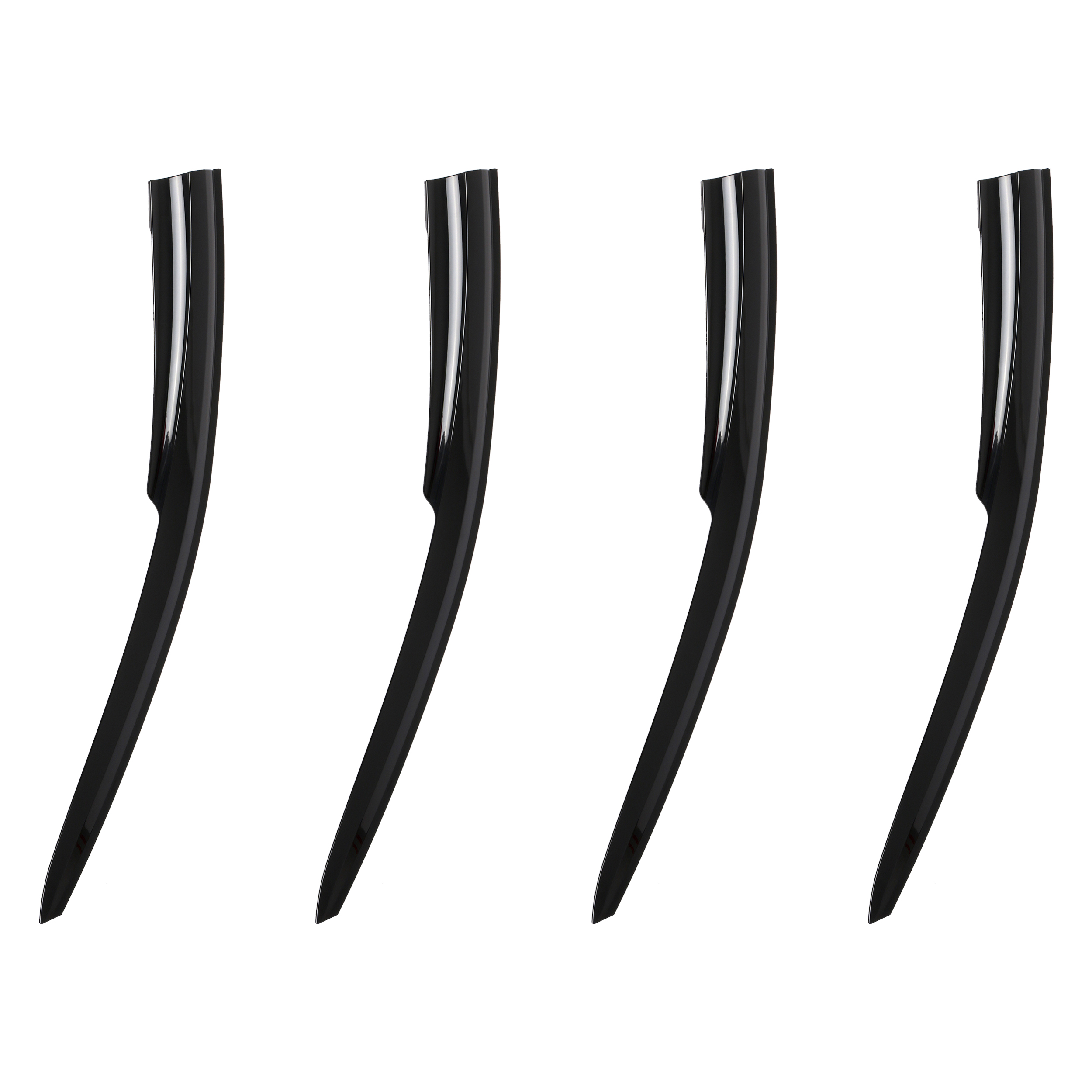 D2P 4pcs Wind Deflectors Replacement Front And Rear Compatible With 2020 Onwards Hyundai i20 MK3 Replaces 3225200