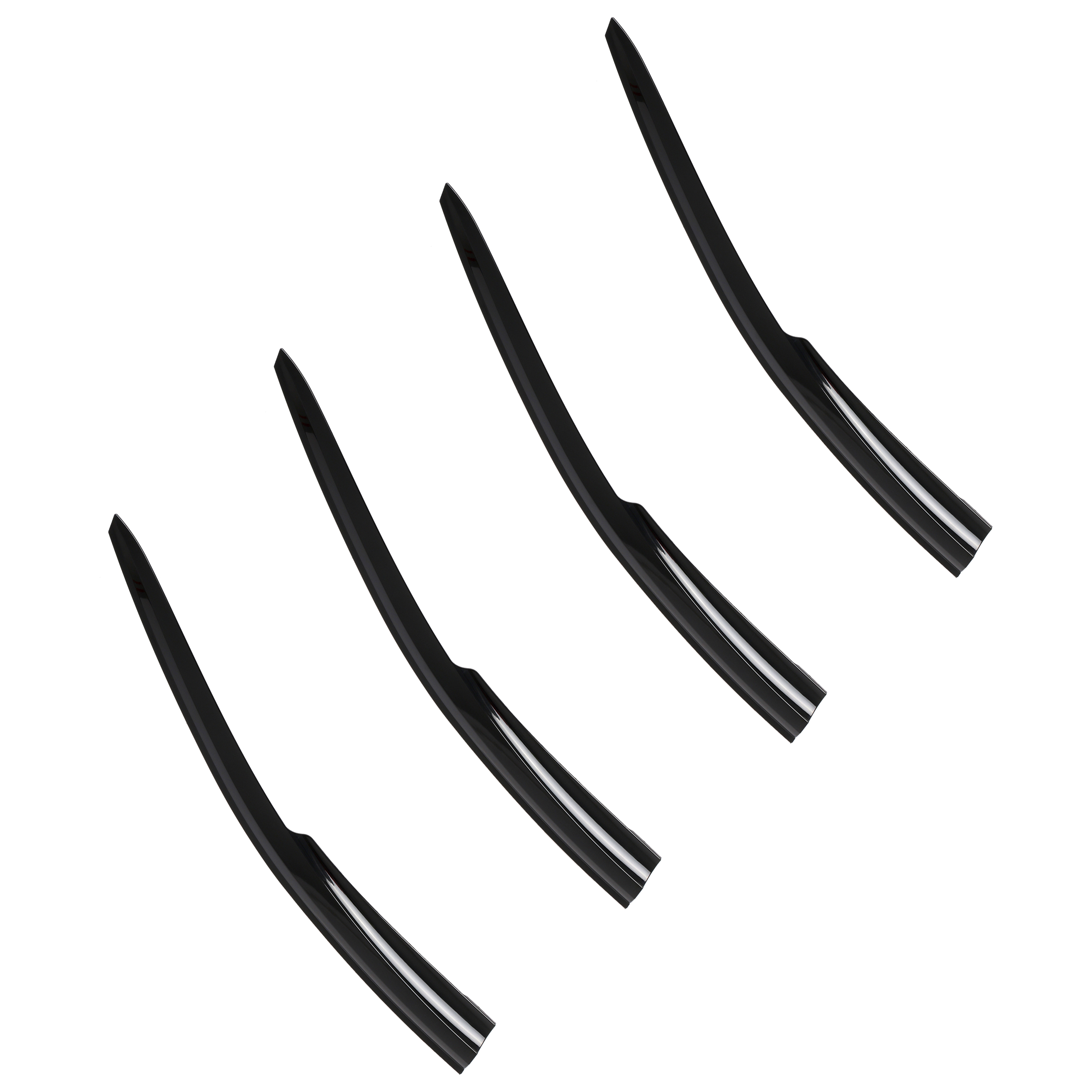 D2P 4pcs Wind Deflectors Replacement Front And Rear Compatible With 2020 Onwards Hyundai i20 MK3 Replaces 3225200 - Image 4