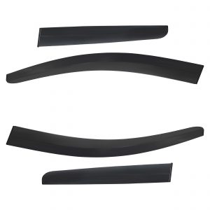 D2P 4pcs Of Wind Deflectors Replacement Front & Rear Compatible With 2007 - 2014 Nissan Qashqai / Qashqai +2 l J10 Replaces 5007200
