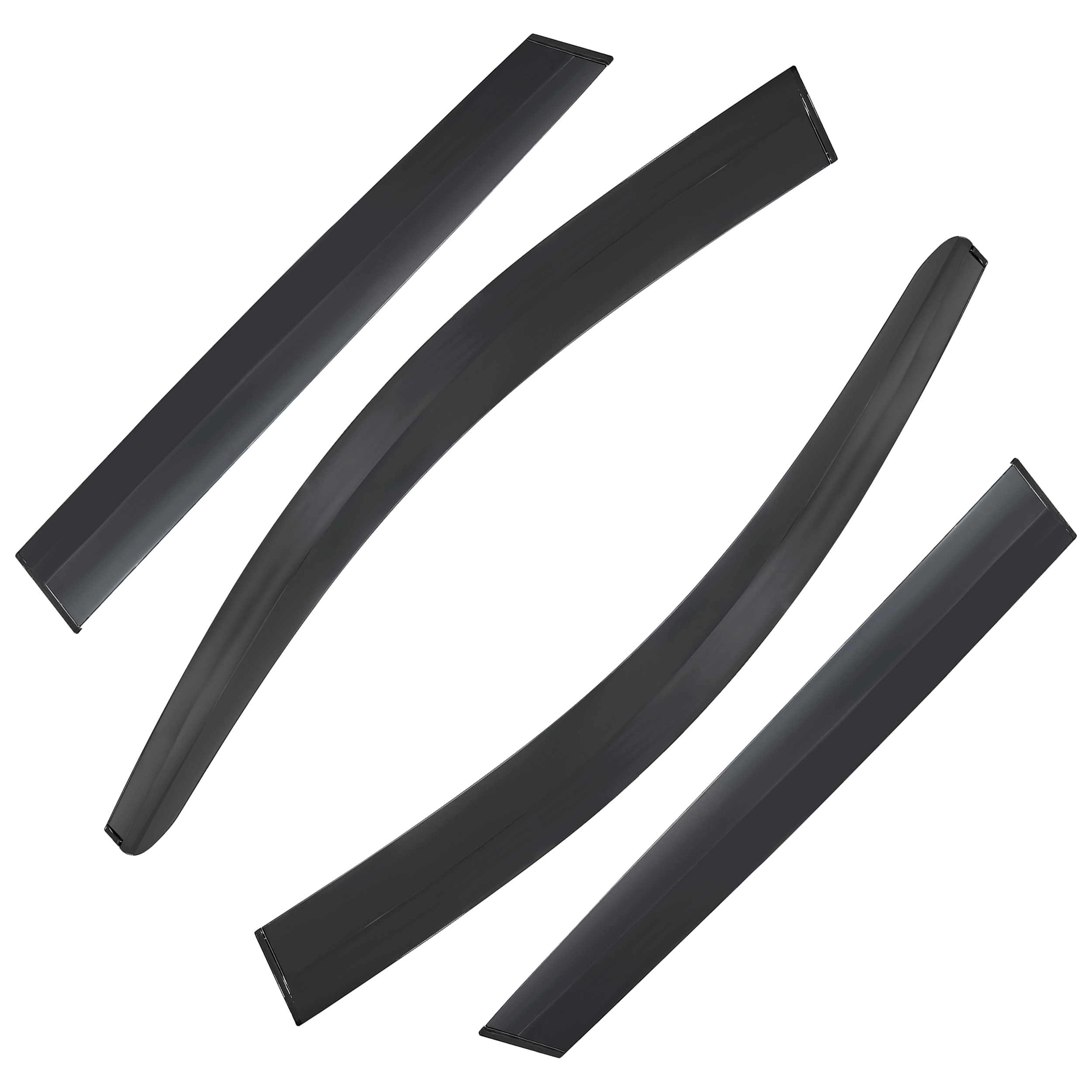 D2P 4pcs Wind Deflectors Replacement Front & Rear Compatible With 2021 Onwards Nissan Qashqai J12 Replaces 5023200 - Image 3