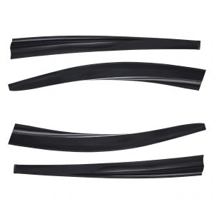 D2P 4pcs Wind Deflectors Replacement Front & Rear compatible With 2009 - 2017 Renault Megane MK3 Replaces 6112200
