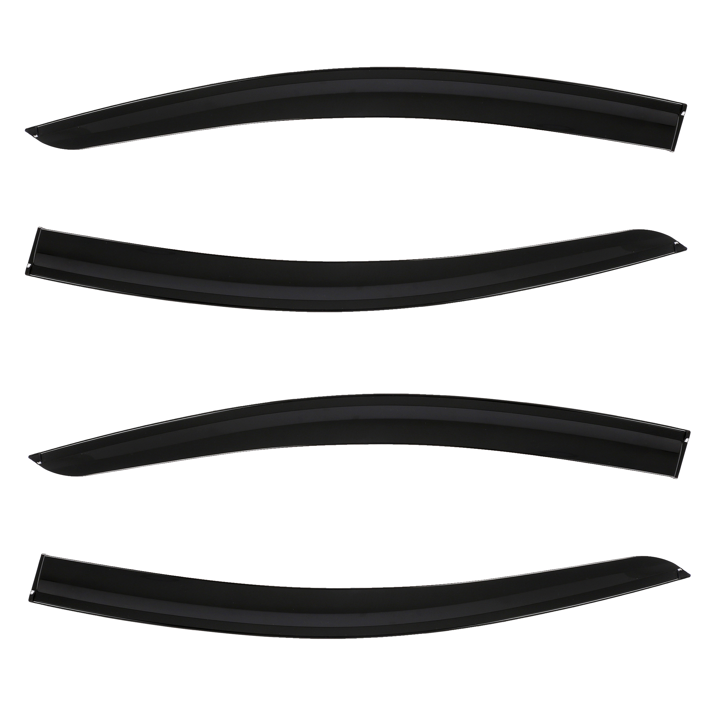 D2P 4pcs Wind Deflectors Replacement Front Compatible With 2019 Onwards Toyota Corolla SD E210 Replaces 7047200