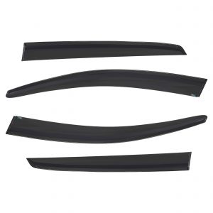 D2P 4pcs Wind Deflectors Replacement Front Compatible With 2003 - 2009 VW Golf MK5 HB 5D Replaces 7503200