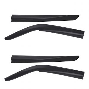 D2P 2Pcs Of Wind Deflectors Replacement Front Compatible 2003 - 2015 VW T5 Caravelle, T6 Multivan Replaces 7522201