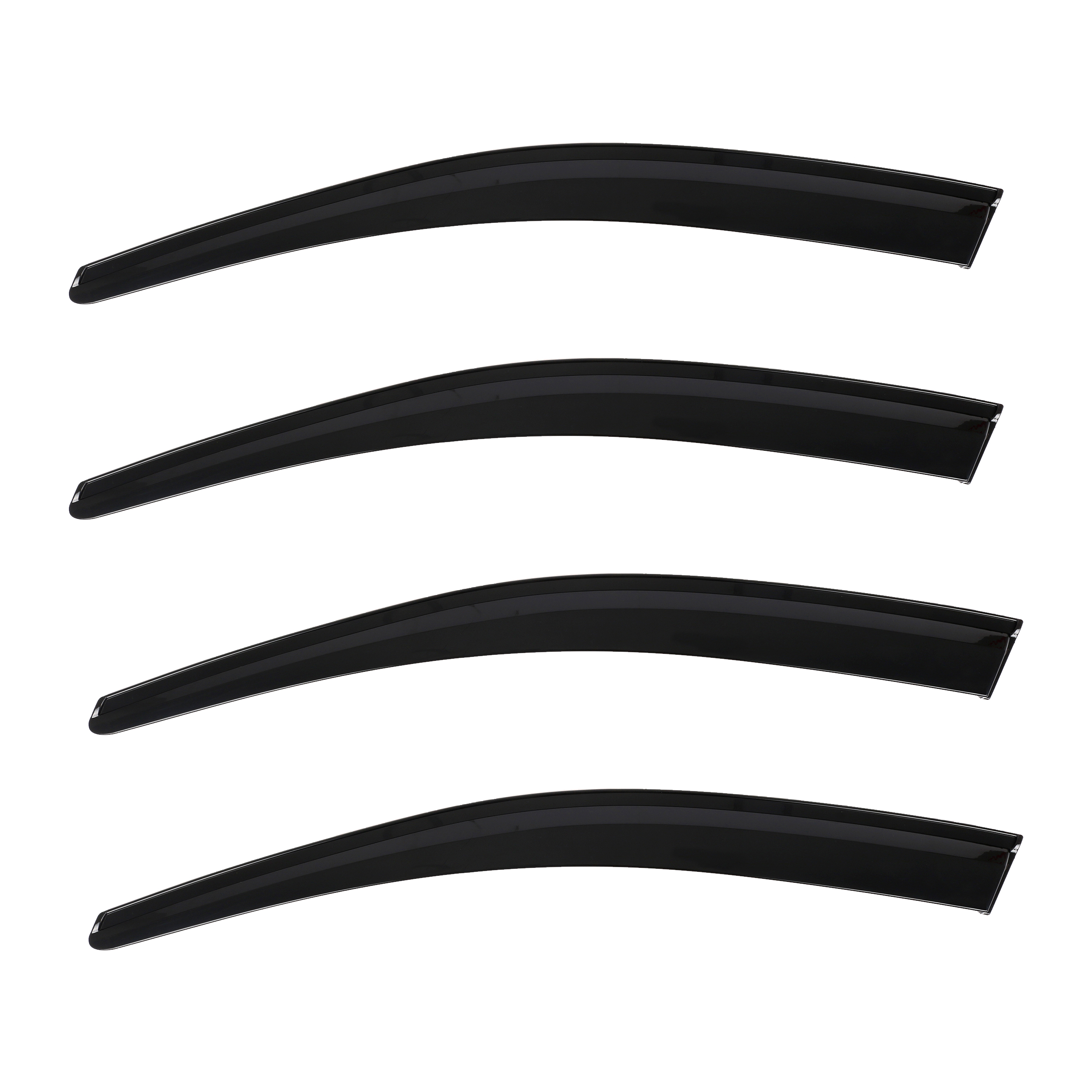 D2P 4pcs Of Wind Deflectors Replacement Front And Rear Compatible With 2015 Onwards VW Passat SD Replaces 7545200 - Image 4