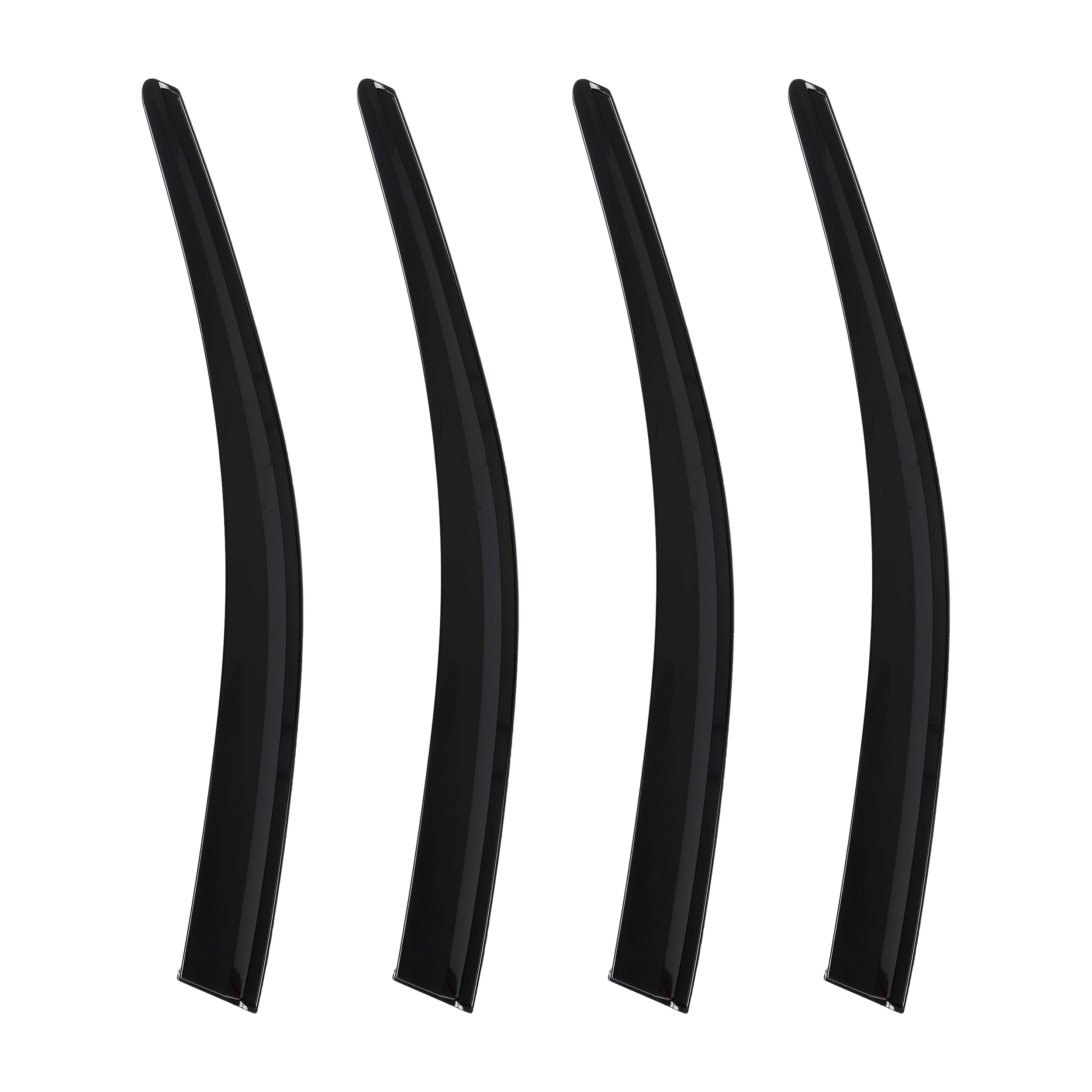 D2P 4pcs Of Wind Deflectors Replacement Front And Rear Compatible With 2015 Onwards VW Passat SD Replaces 7545200 - Image 2