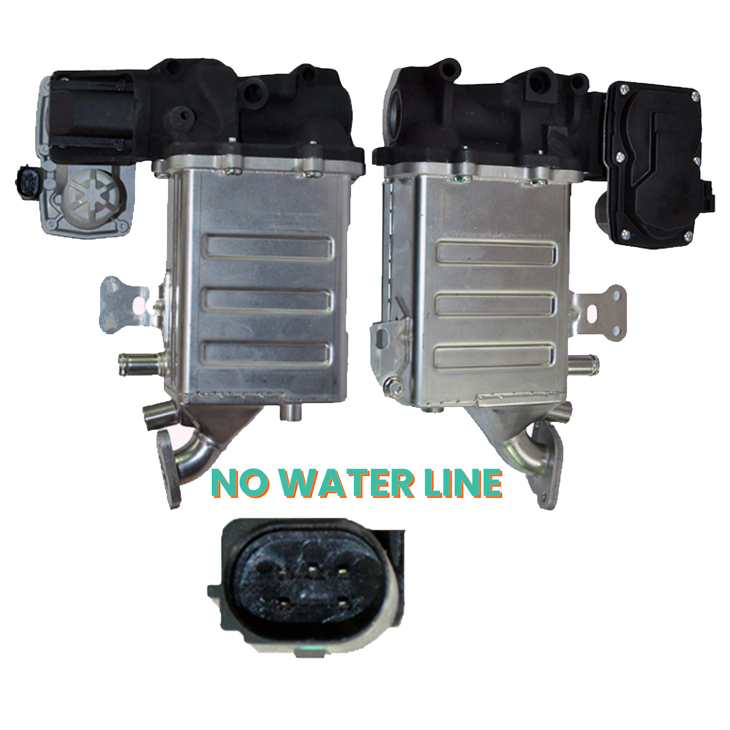 D2P Egr Valve Cooler Module Compatible With 2015 - 2019 Vw California T6, Caravelle Mk Vi, Crafter 2.0 Tdi Replaces 04L131512T