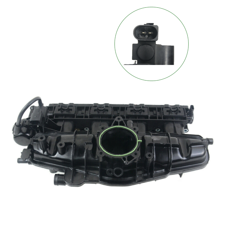 D2P Intake Inlet Manifold Compatible With 2006 - 2012 Audi A3 8P1 1.8, 2.0, A4 Allroad B8 8KH 2.0, A5 8T3 2.0 Replaces 06H133201AN - Image 5