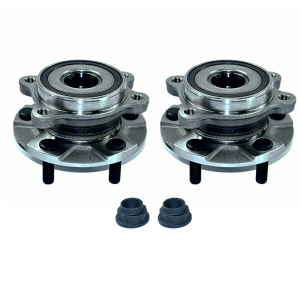 D2P Wheel Bearing Hub Pair Replacement For Front Left & Right Compatible With Toyota Auris Replaces 4355002020