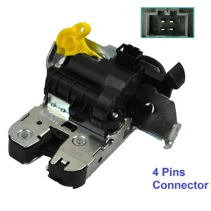 D2P Rear Tailgate Boot Lock Latch Lid Replacement | Compatible With 17-22 VW Arteon 3H7, 3H8, 19-22 Golf VIII CB1/CD1, 20-22 VIII Variant CG5, 21-23 Seat Tarraco KN2 1.4 | 5TA827505D