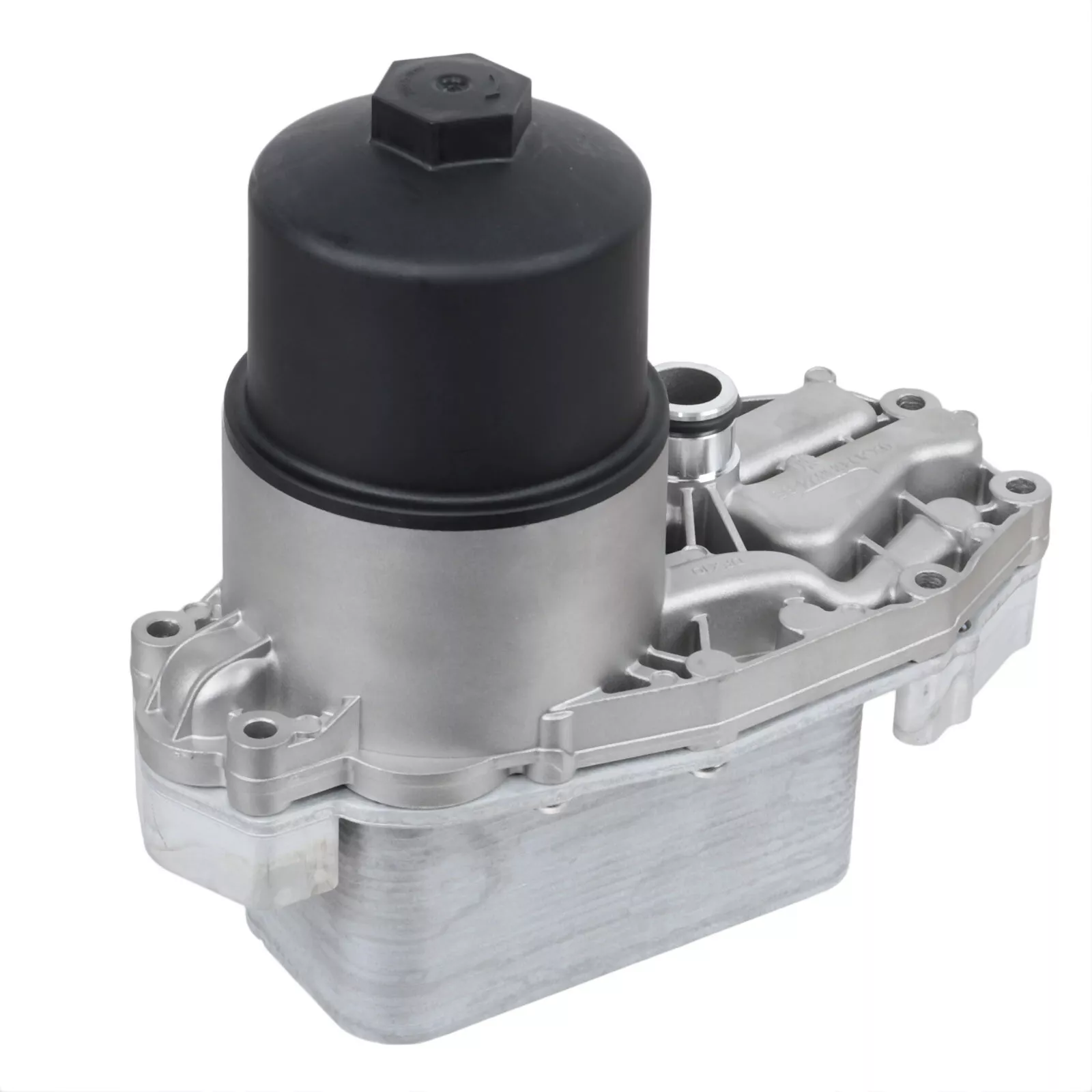 D2P Engine Oil Cooler Filter & Housing Compatible With 09-13 Land Rover Range Rover Sport 1, 09-18 Discovery Iv (L319) 3.0, 11-17 Discovery 4 Van L319 3.0 | LR040738