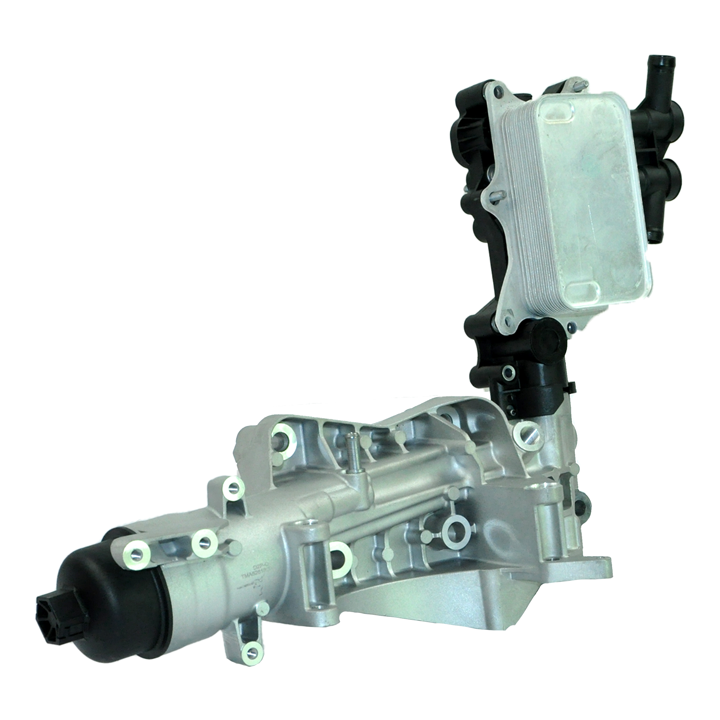 D2P Oil Filter with Housing Compatible With 14-23 Mercedes C-class W205, 18-23 T-Model, 15-23 Renault Espace V JR, 14-23 Fluence L3 Replaces A6261800011