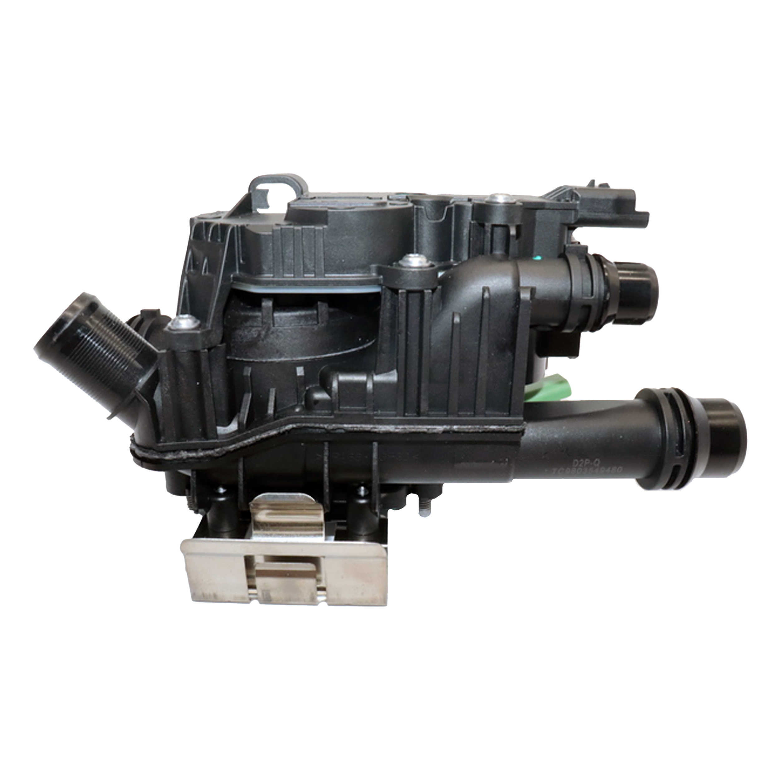 D2P Front Axle Thermostat Housing Replacement | Compatible With 10-24 Citroen Berlingo, 16-24 Citroen C3, 05-09 Citroen C4 Aircross 1.6 Hdi | 9803549480