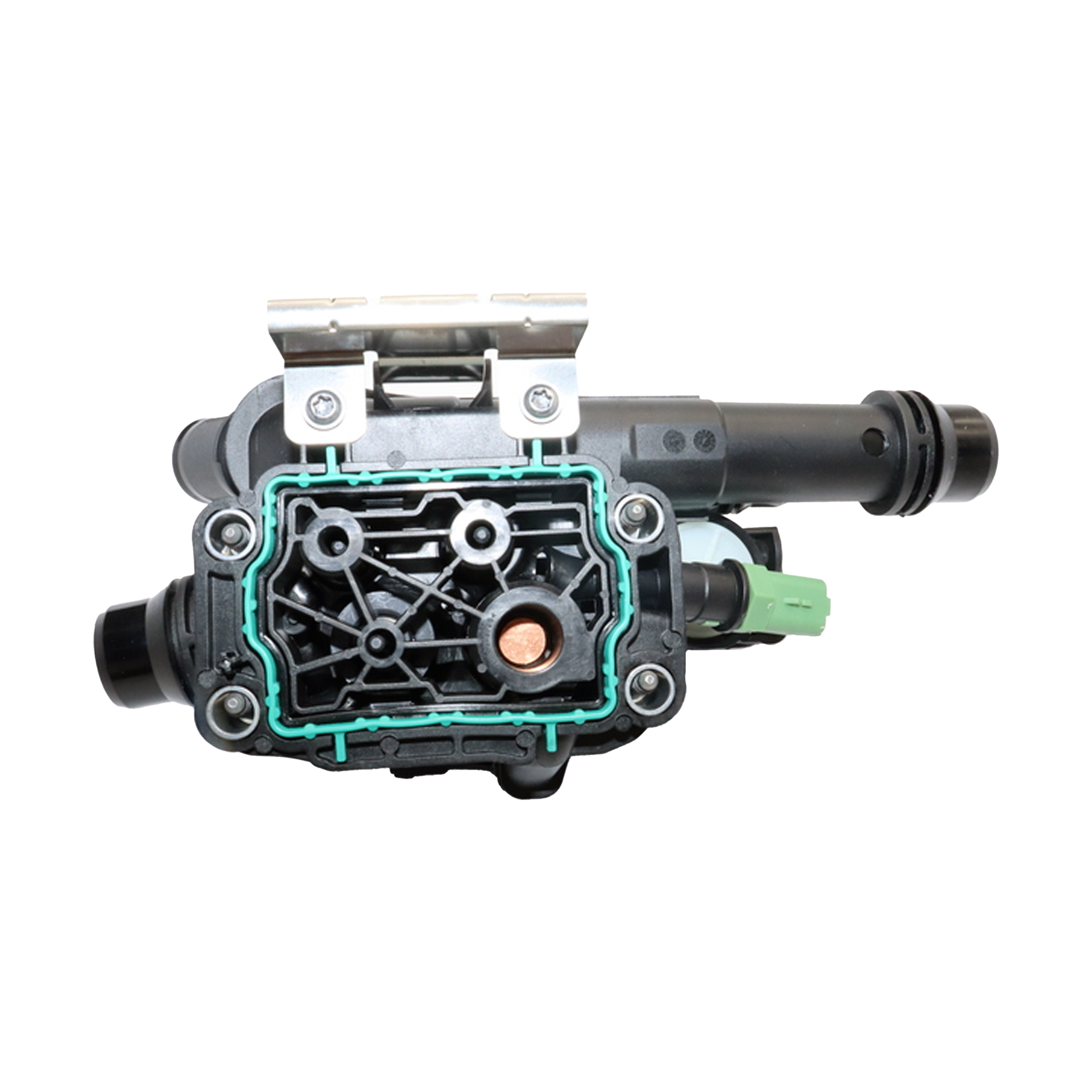 D2P Front Axle Thermostat Housing Replacement | Compatible With 10-24 Citroen Berlingo, 16-24 Citroen C3, 05-09 Citroen C4 Aircross 1.6 Hdi | 9803549480 - Image 2