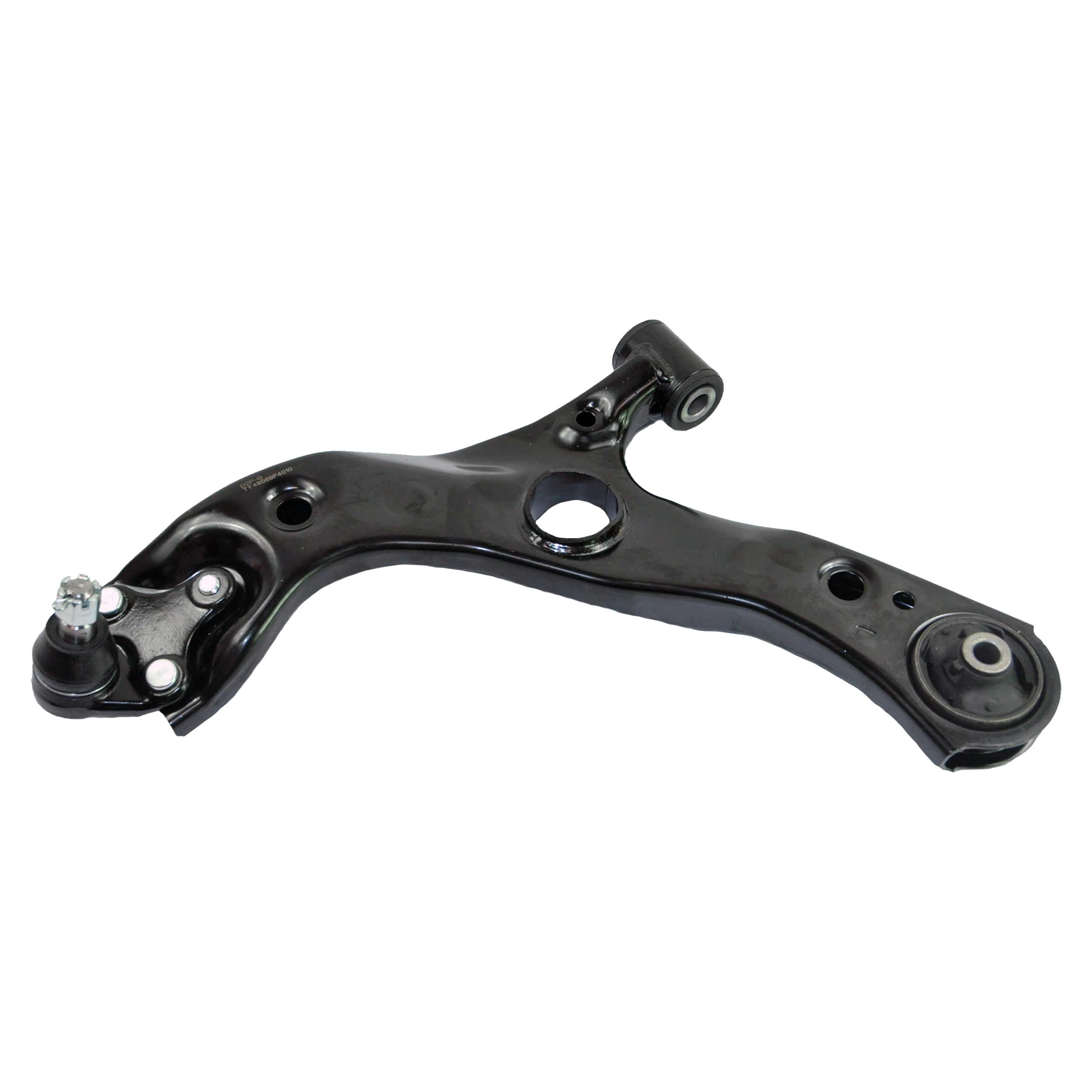 D2P Front Axle Right Track Control Arm Replacement | Compatible With 16-24 Toyota C-hr 1.2, 16-24 C-hr 1.2 4wd, 16-24 C-hr 1.8, 19-24 C-hr 2.0, 23-24 Corolla Cross 1.8 | 48068F4010
